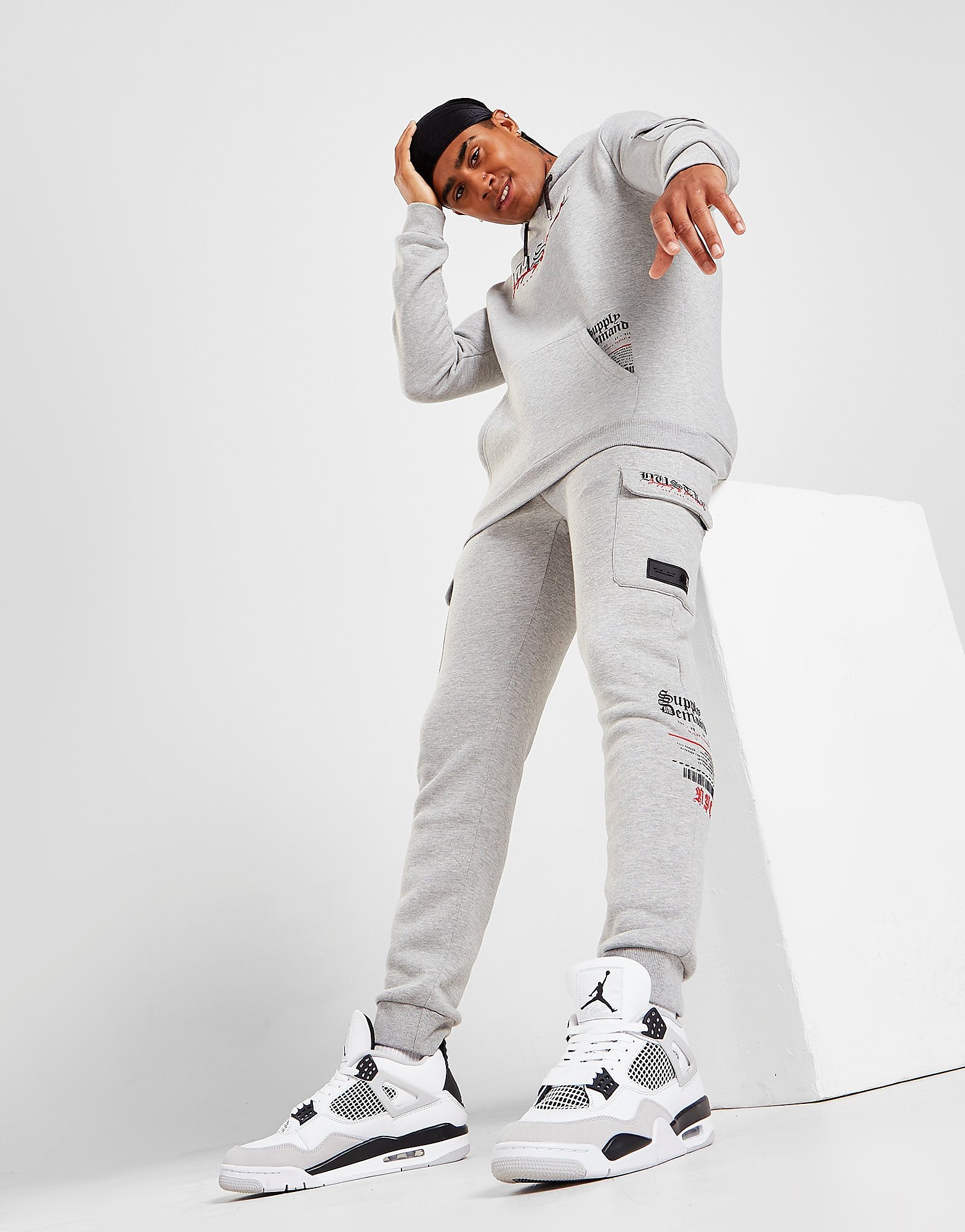 

Supply & Demand Micro Joggers - Grey - Mens, Grey