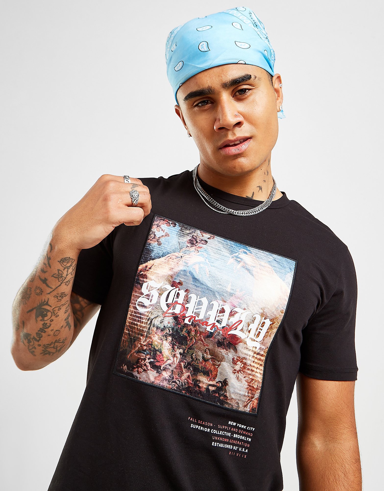 

Supply & Demand Alpha T-Shirt - Black - Mens, Black