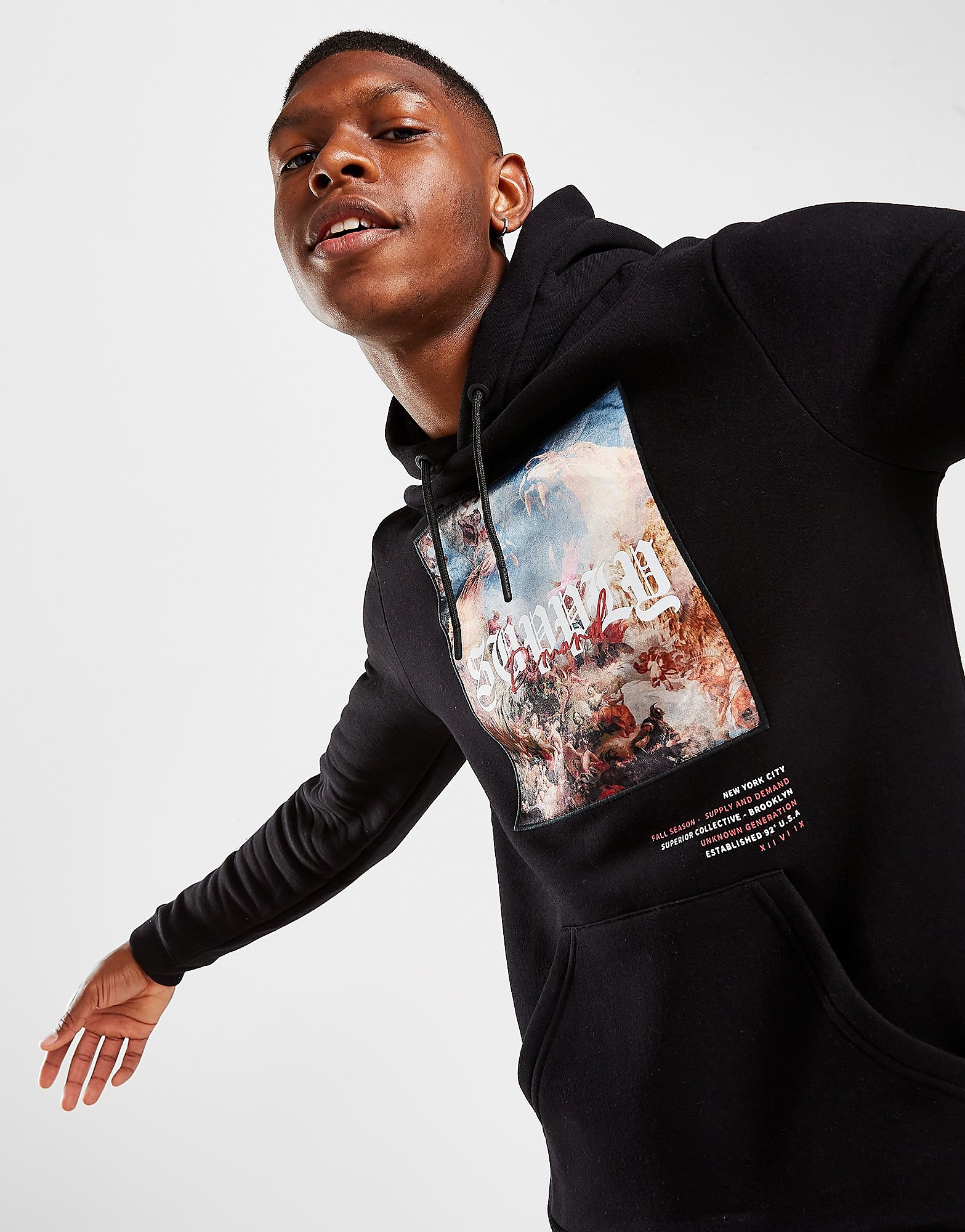

Supply & Demand Alpha Hoodie - Black - Mens, Black