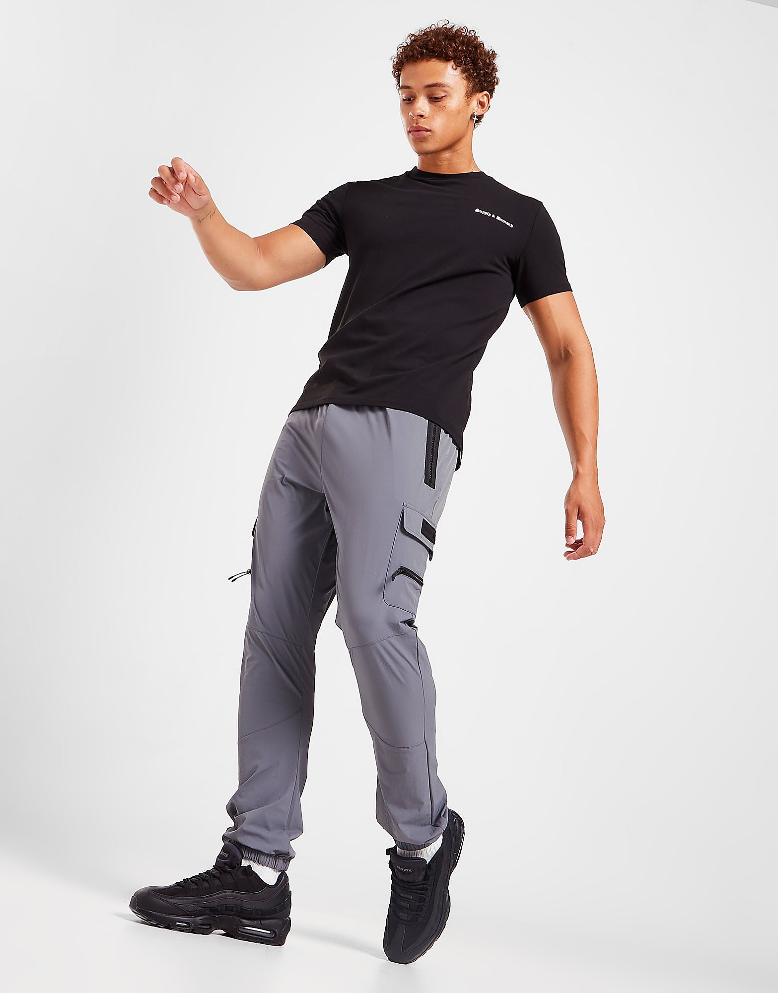 

Supply & Demand Rumble Cargo Track Pants - Grey - Mens, Grey