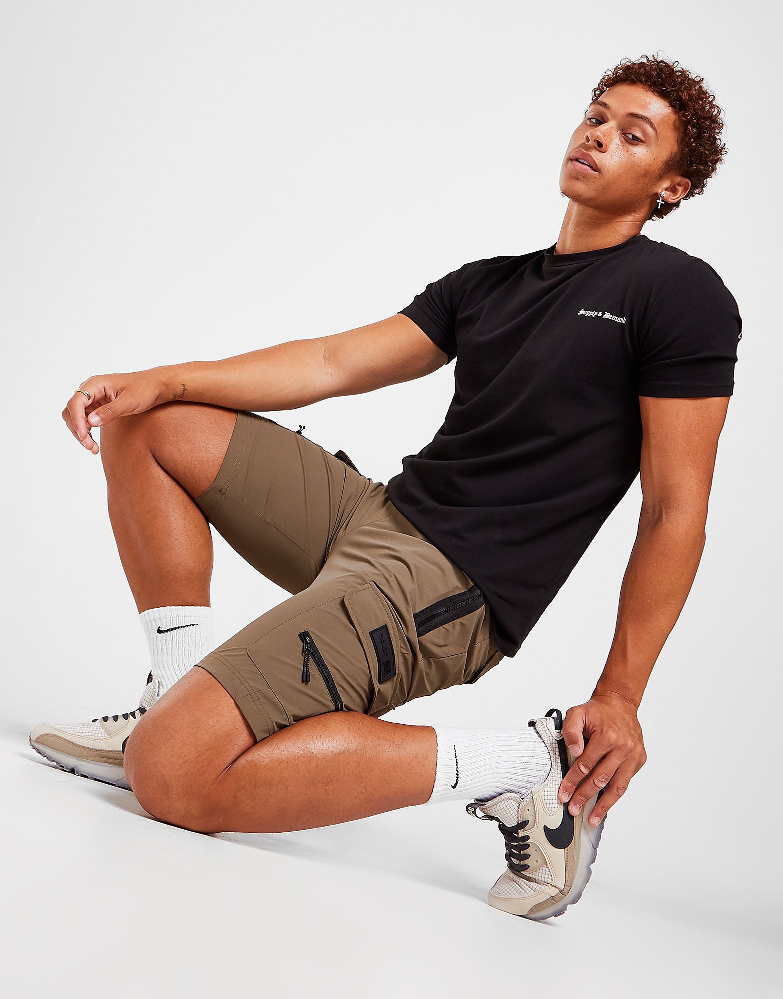 

Supply & Demand Rumble Cargo Shorts - Brown - Mens, Brown