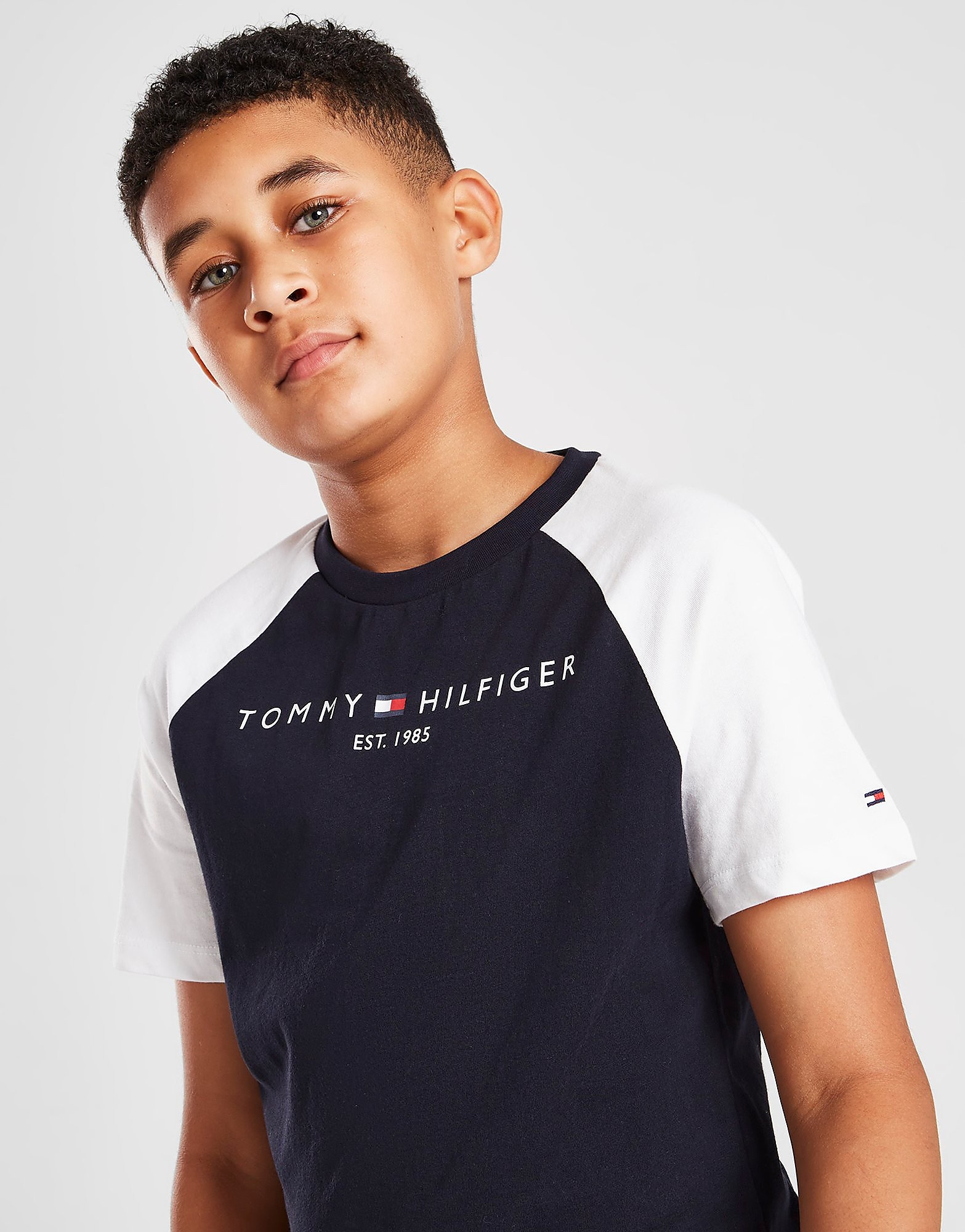 

Tommy Hilfiger Essential Colour Block T-Shirt Junior - Navy - Kids, Navy