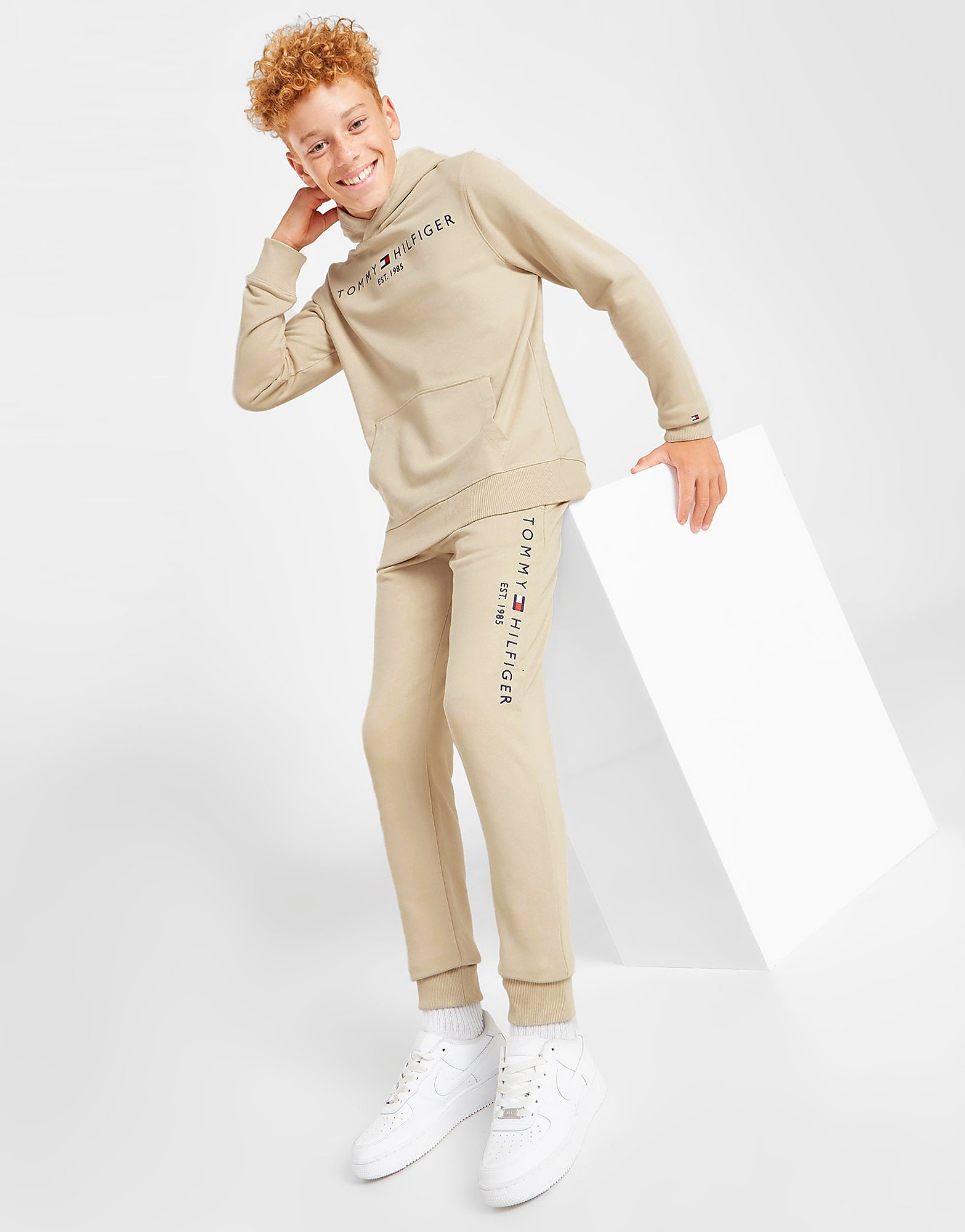 

Tommy Hilfiger Essential Joggers Junior - Brown - Kids, Brown