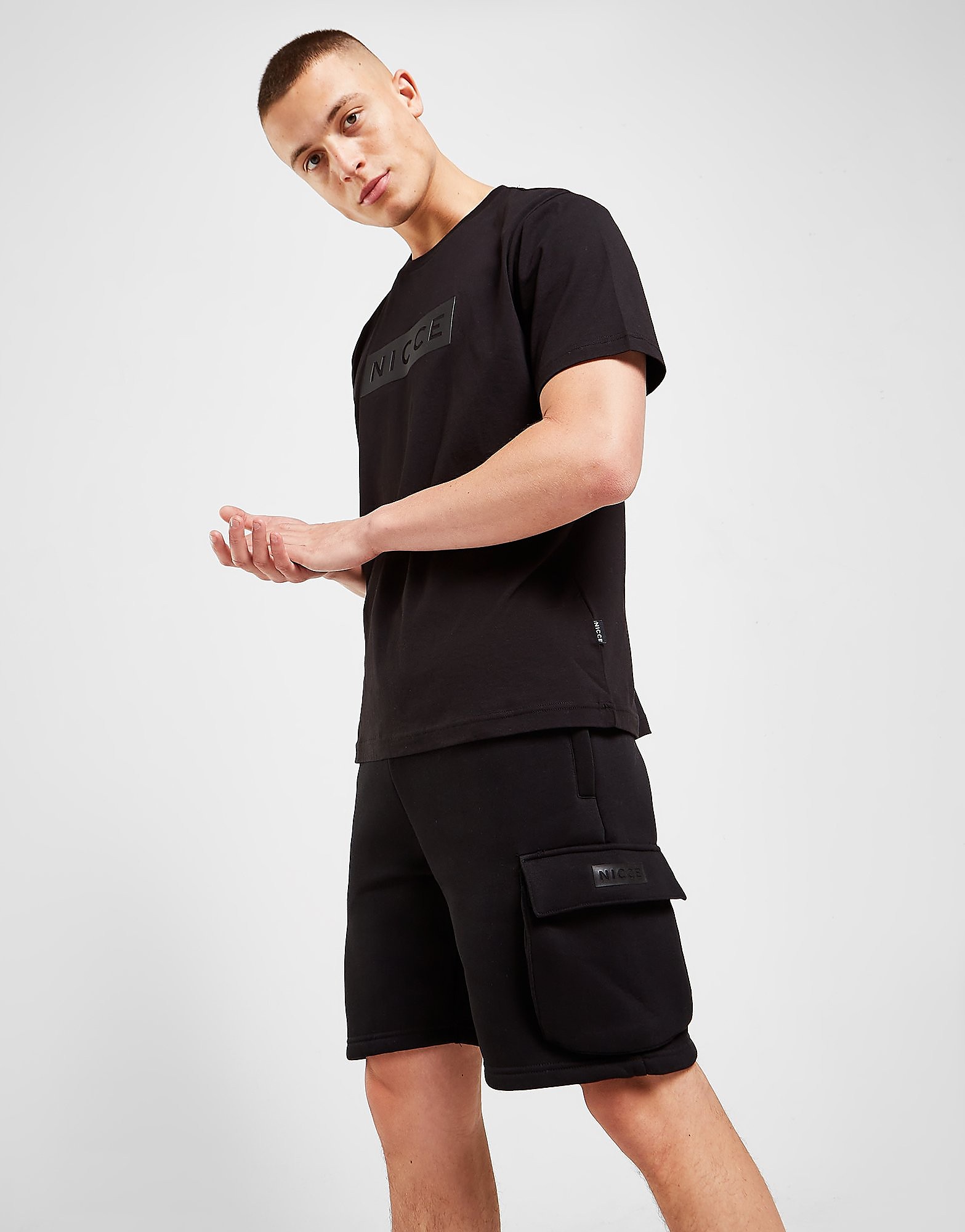 

Nicce Peak Shorts - Only at JD - Black - Mens, Black