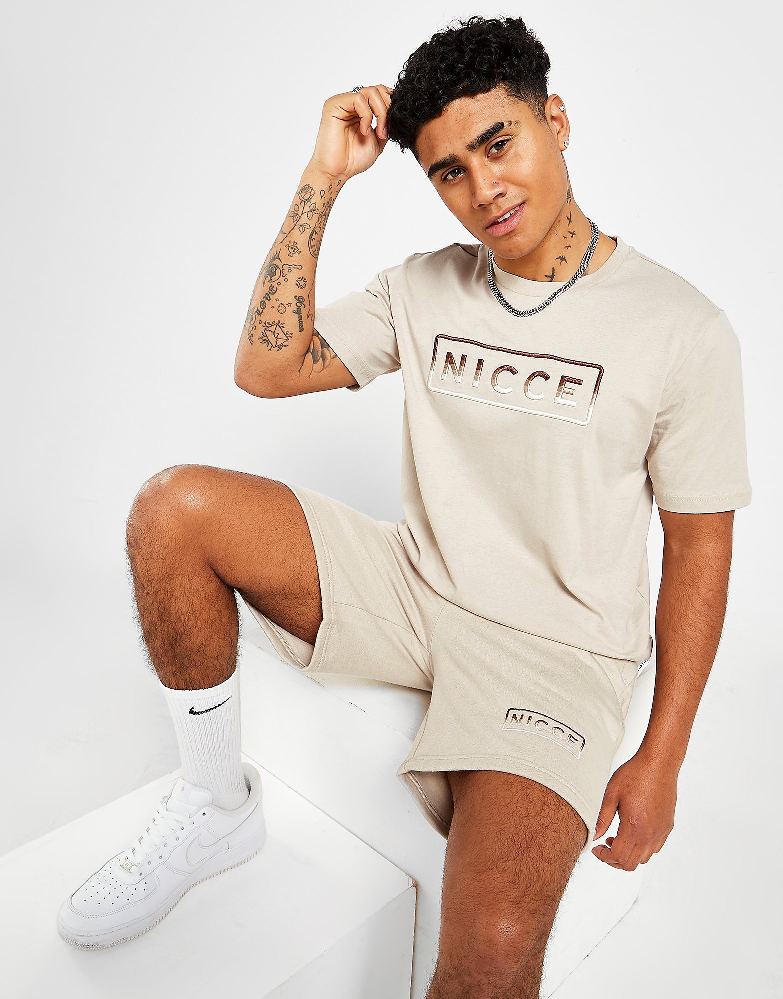 

Nicce Powell T-Shirt - Only at JD - Brown - Mens, Brown