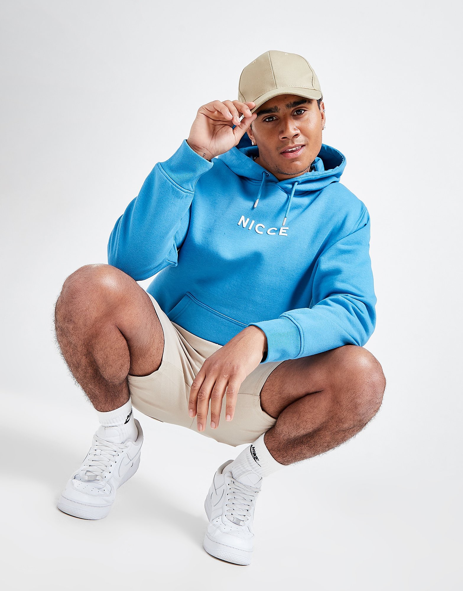 

Nicce Central Logo Hoodie - Only at JD - Blue - Mens, Blue