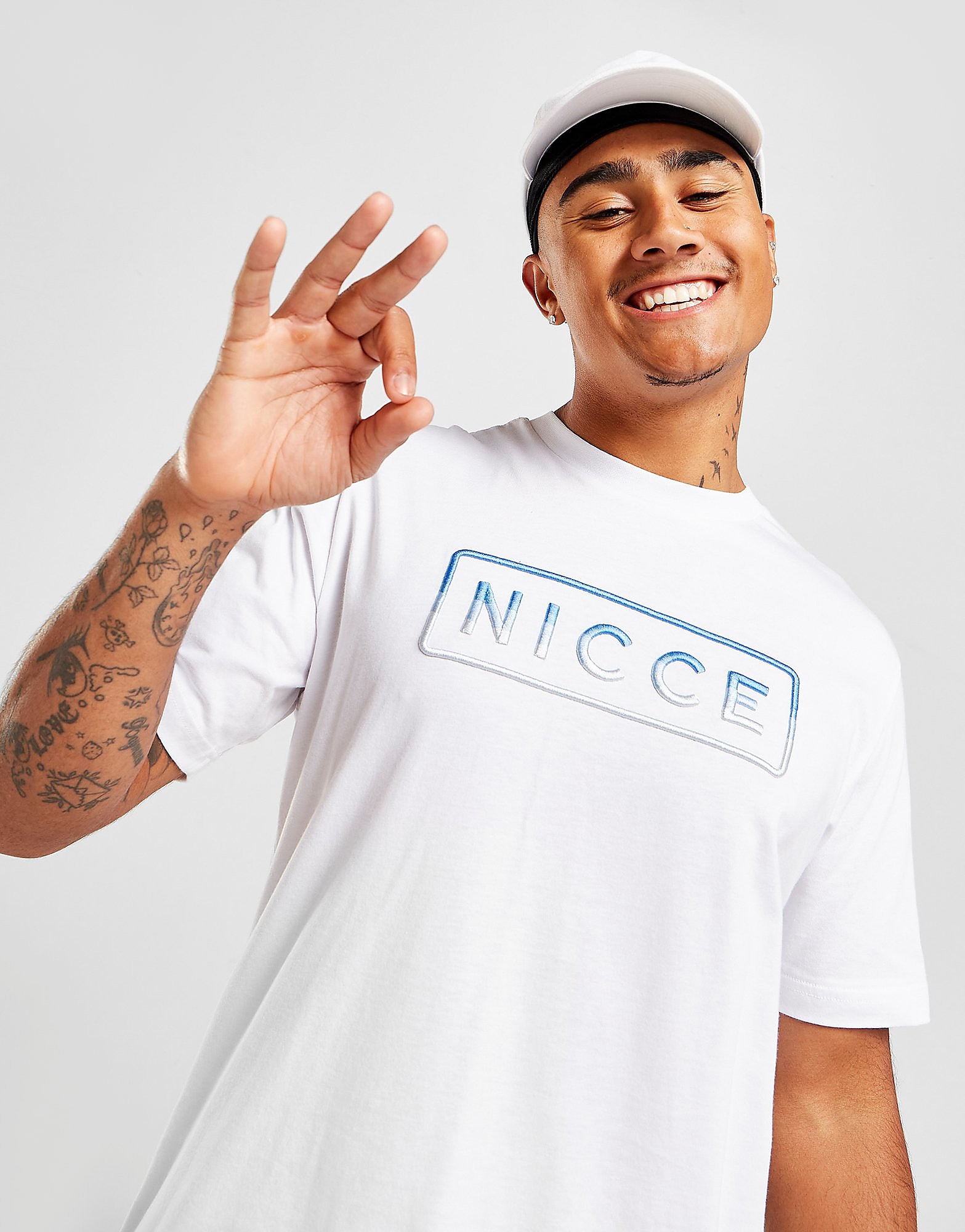 

Nicce Powell T-Shirt - Only at JD - White - Mens, White