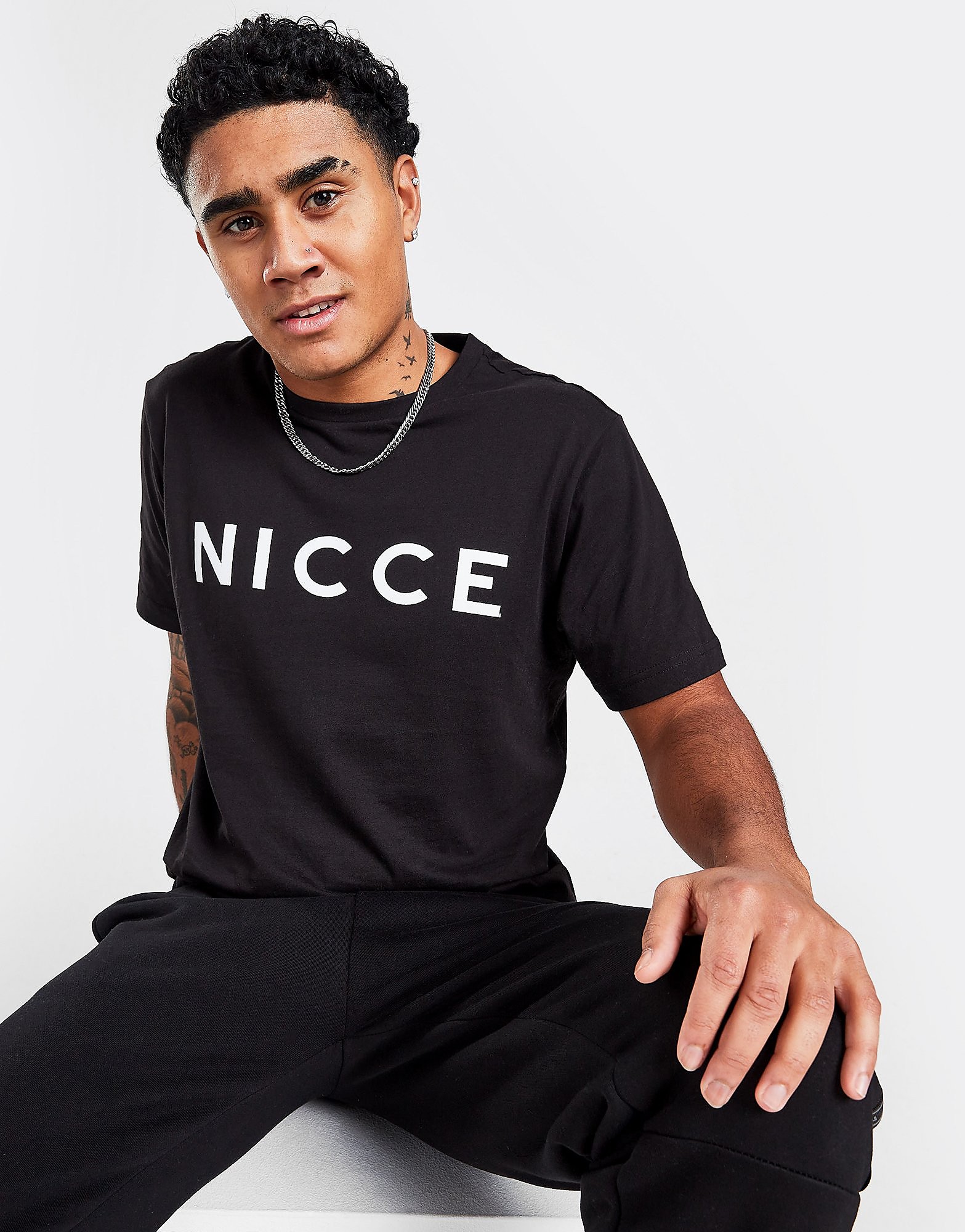 Nicce T-Shirt Original Logo - Preto - Mens, Preto