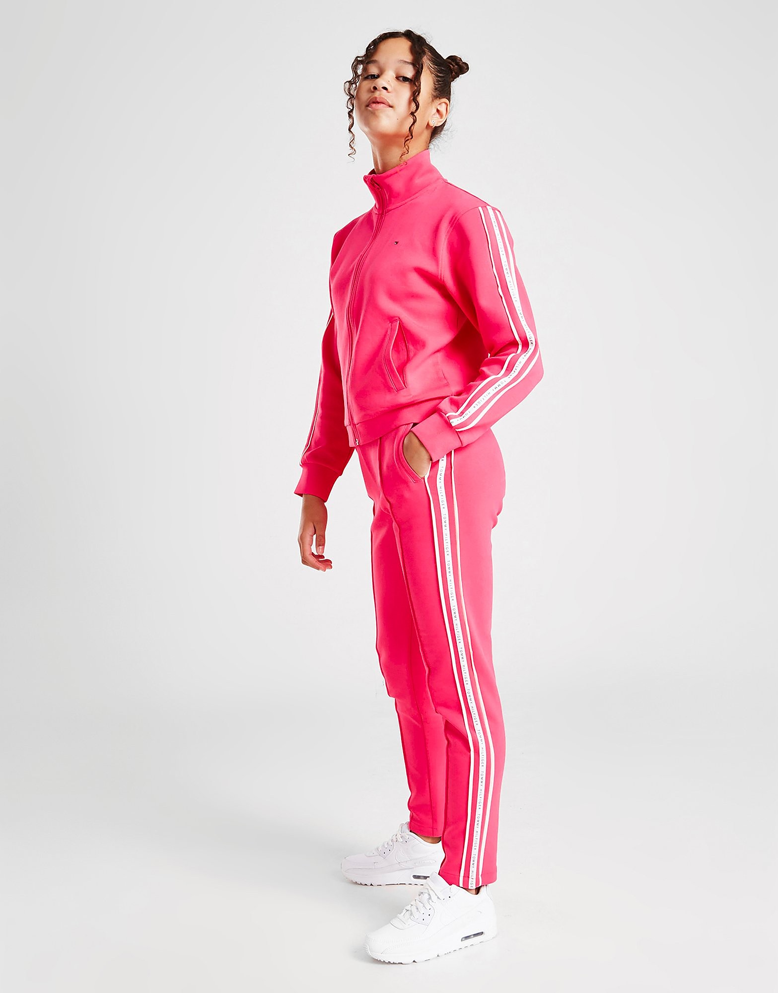

Tommy Hilfiger Girls' Tape Joggers Junior - Pink - Kids, Pink