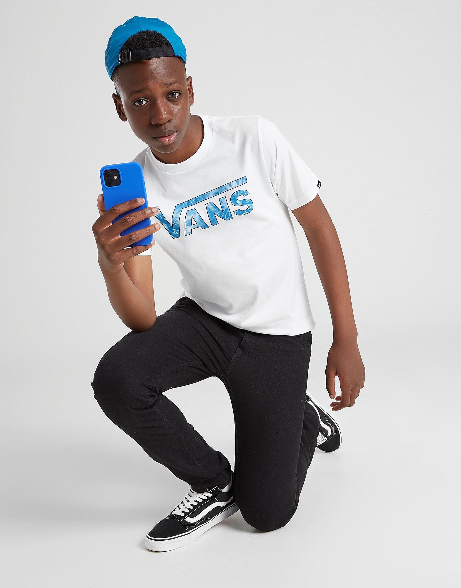 

Vans Tie Dye Infill T-Shirt Junior - White - Kids, White