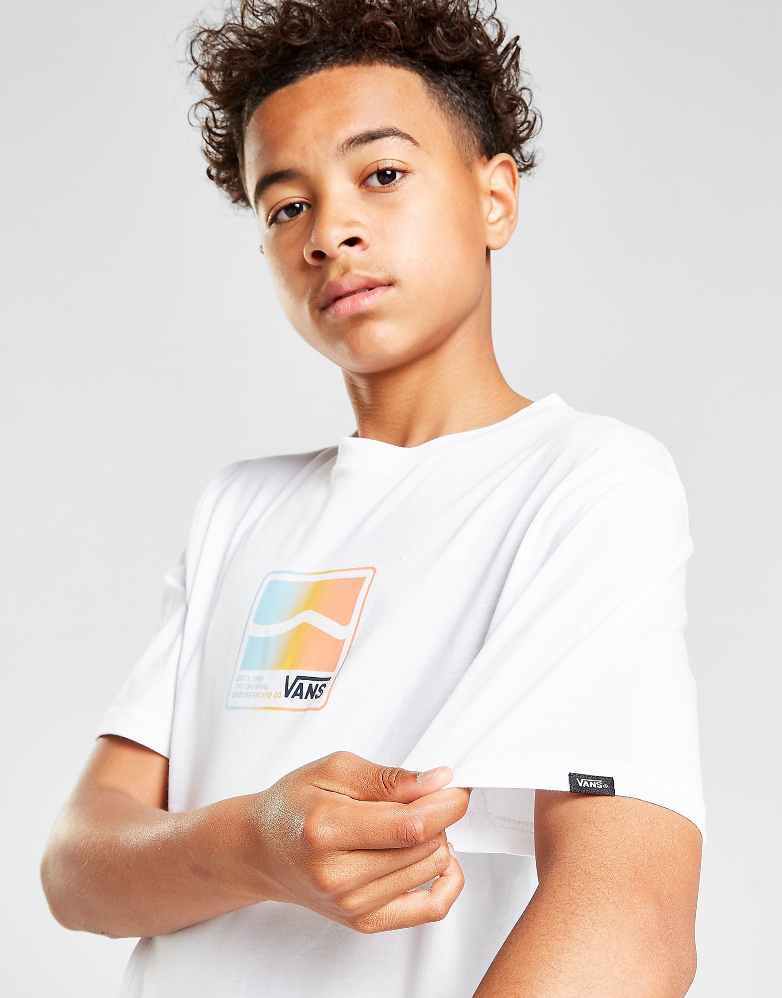 

Vans Fade Graphic T-Shirt Junior - White - Kids, White