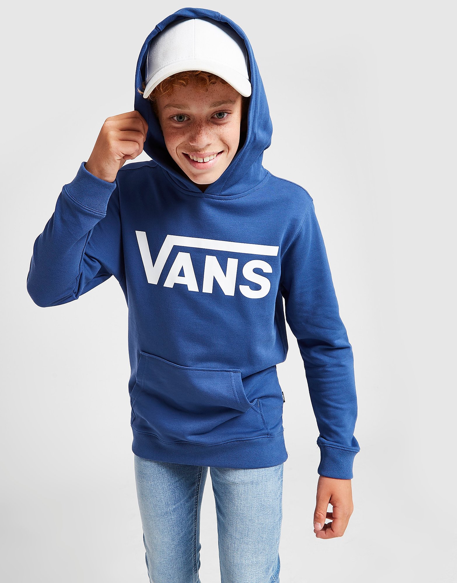 

Vans Flying V Overhead Hoodie Junior - Blue - Kids, Blue
