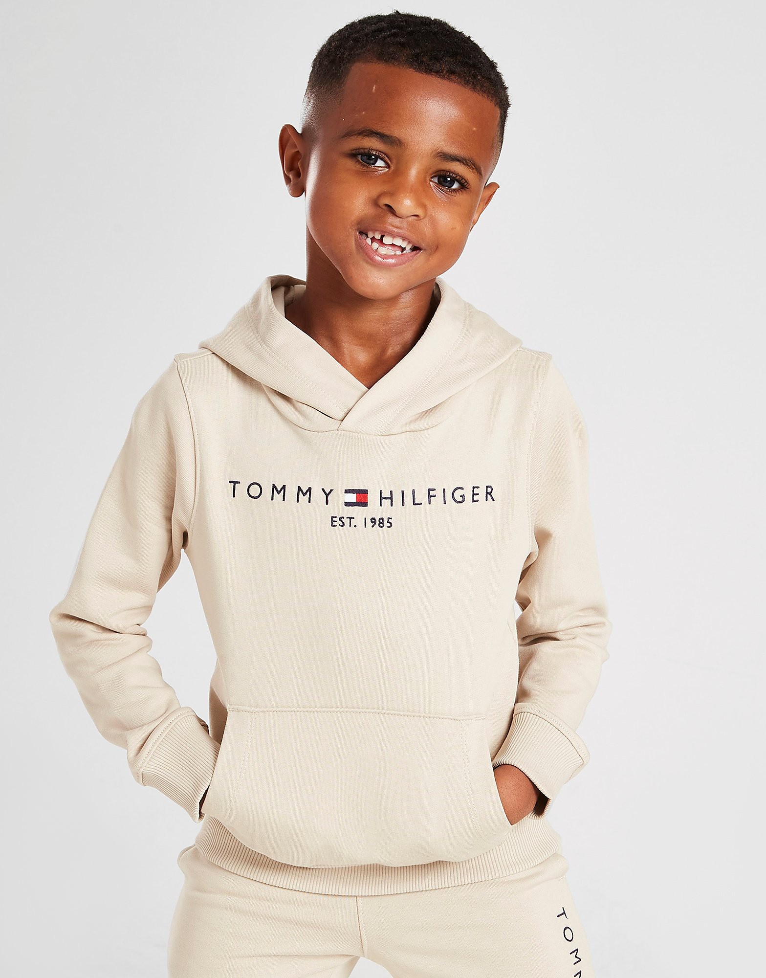 

Tommy Hilfiger Essential Overhead Hoodie Children - Brown - Kids, Brown