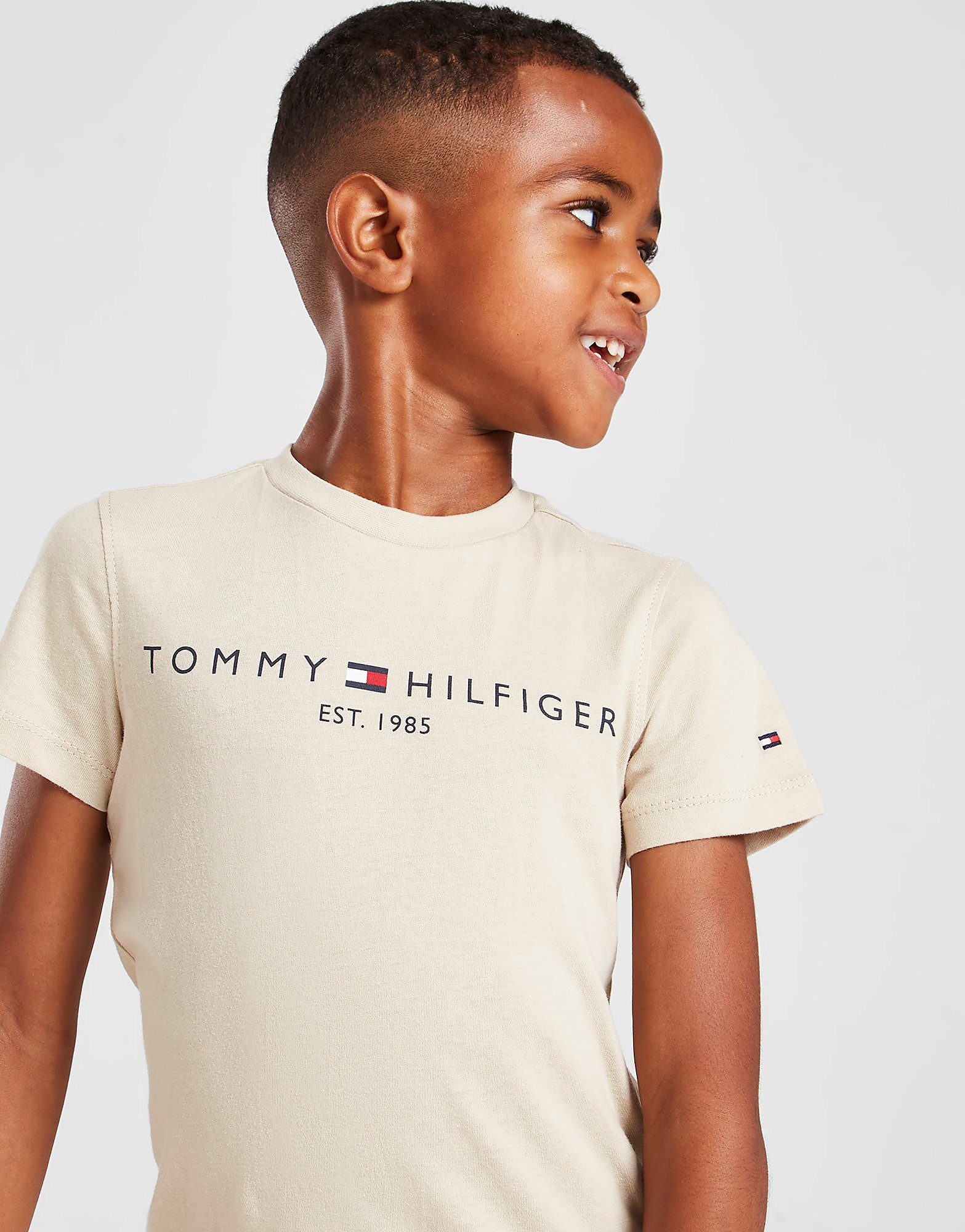 

Tommy Hilfiger Essential Logo T-Shirt Children - Brown - Kids, Brown