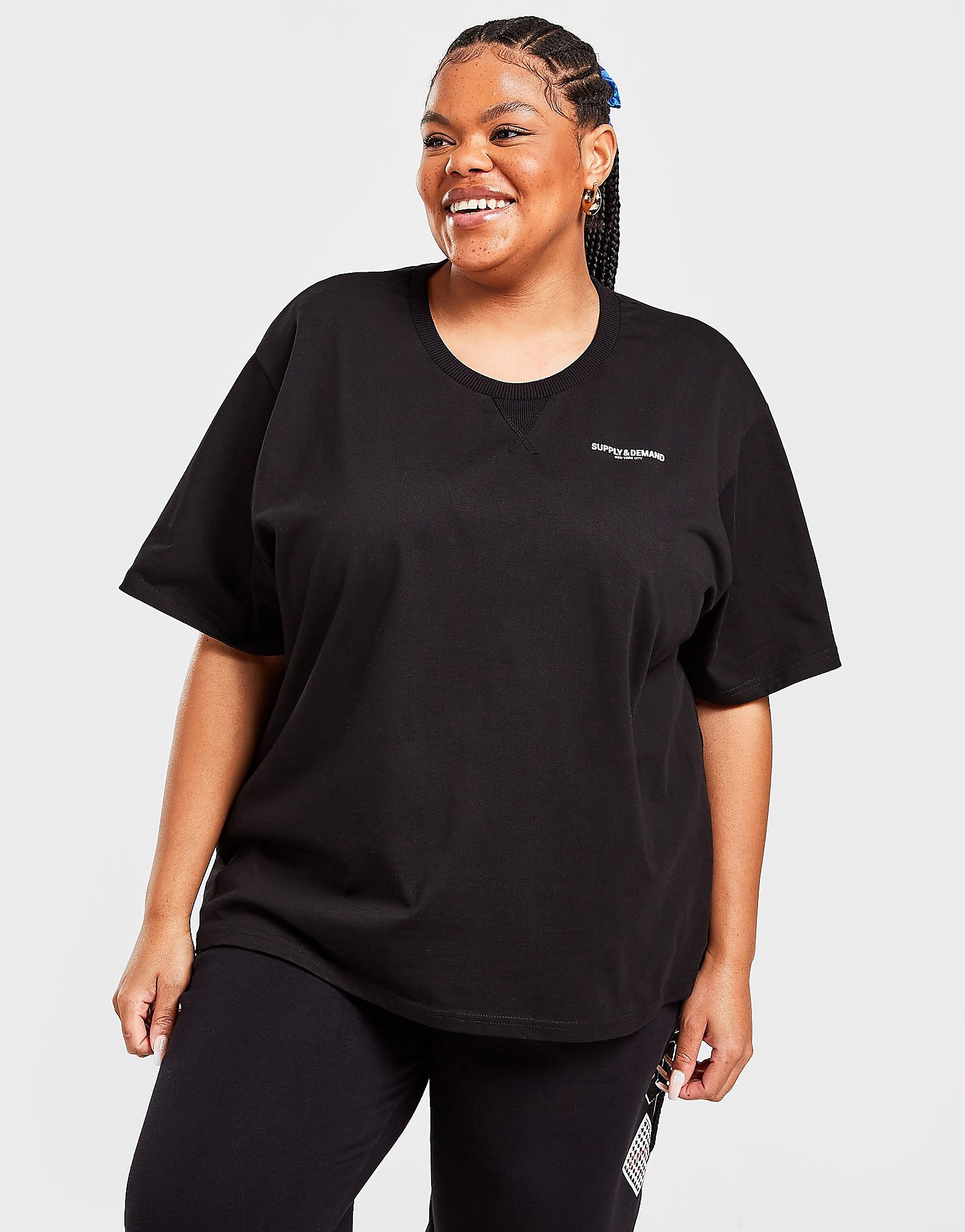 

Supply & Demand Plus Size Speed Graphic T-Shirt - Only at JD - Black - Womens, Black