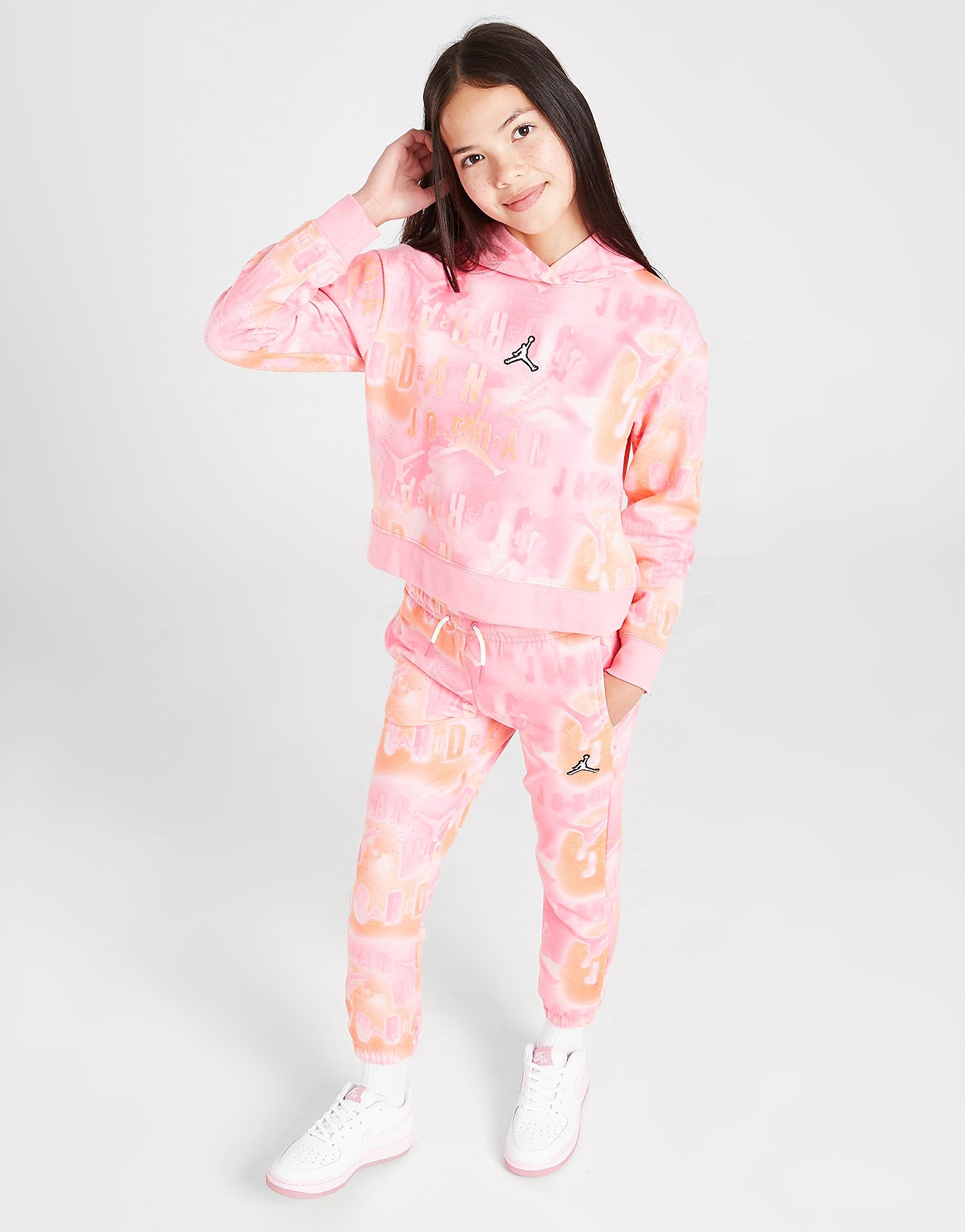 

Jordan Girls' All Over Print Tie Dye Joggers Junior - Pink - Kids, Pink