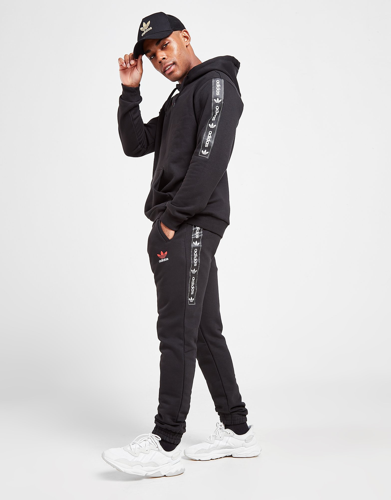 

adidas Originals Tape Joggers - Only at JD - Black - Mens, Black
