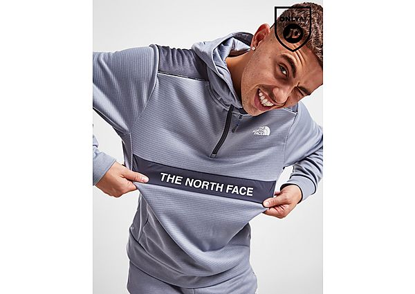 The North Face Train N Logo 1/4 Zip Hoodie, Grey
