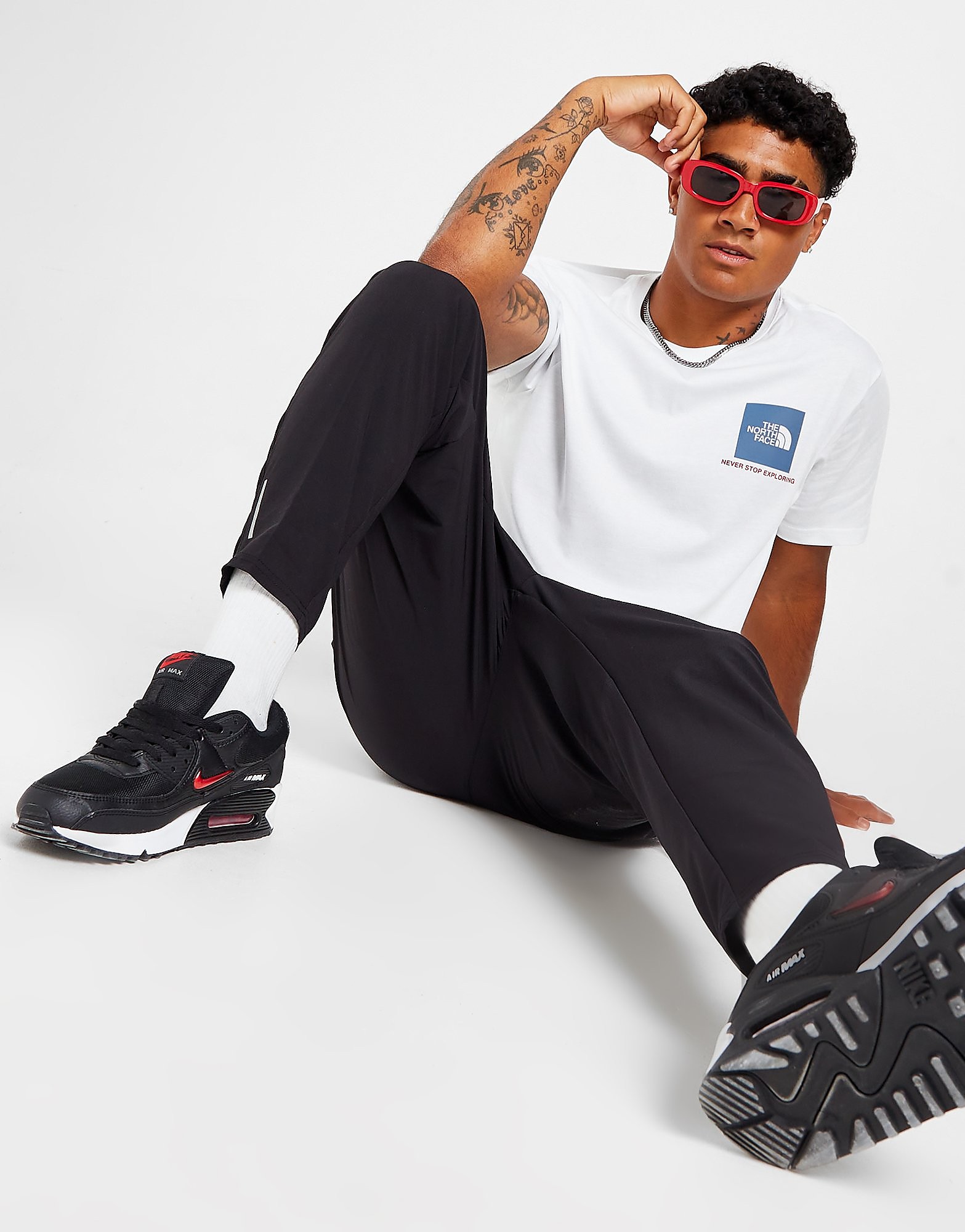 

The North Face Fine Box T-Shirt - Only at JD - White - Mens, White