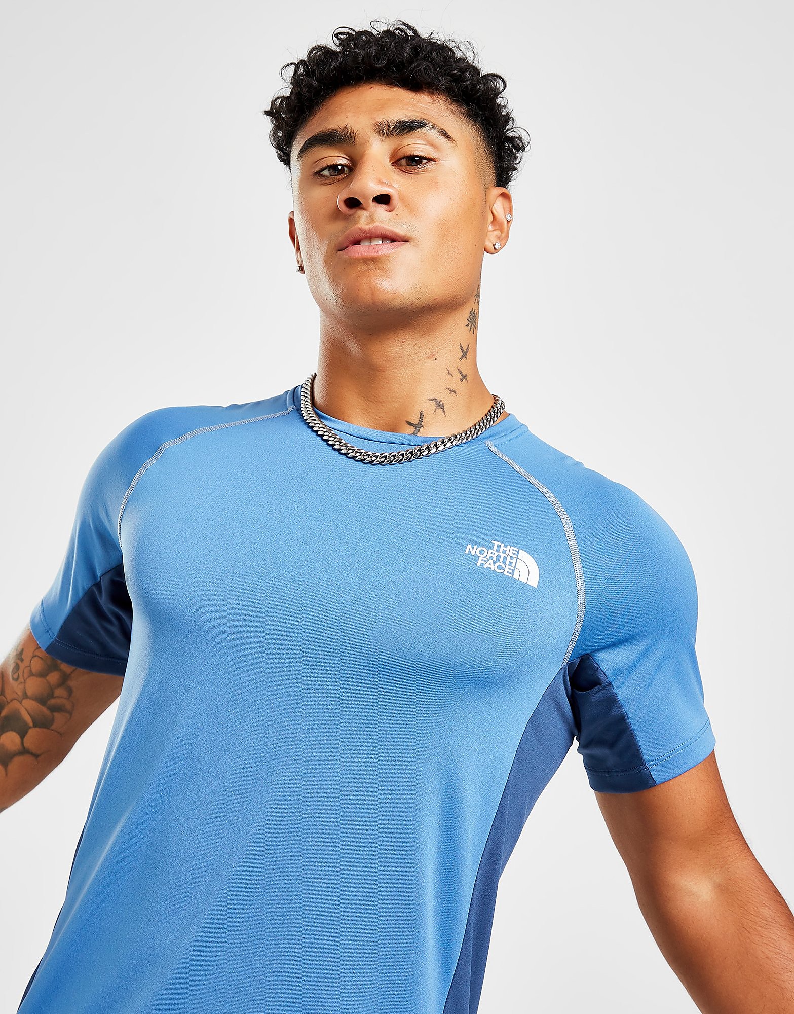 

The North Face Performance Tech T-Shirt - Only at JD - Blue - Mens, Blue