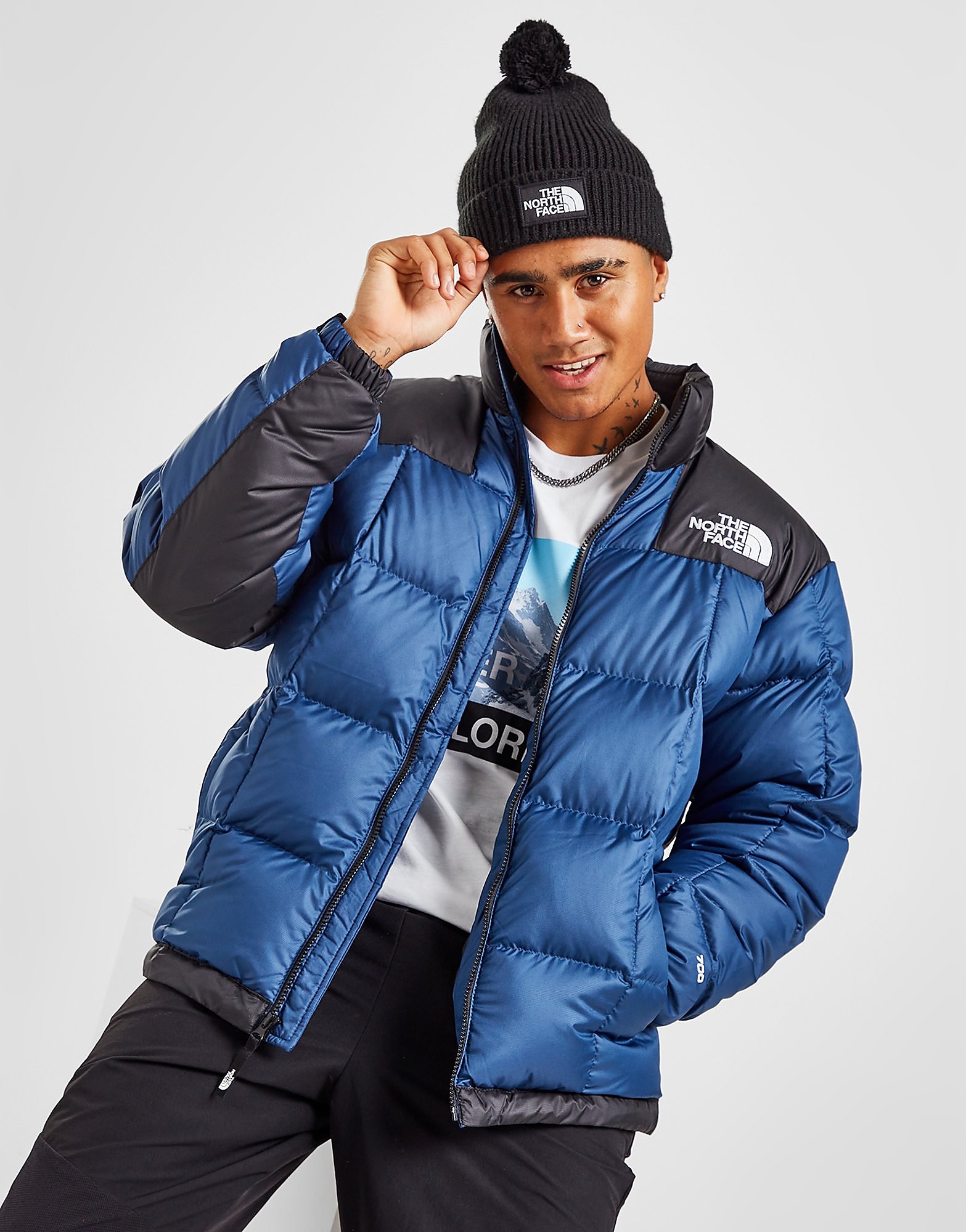 

The North Face Lhotse Down Jacket - Blue - Mens, Blue