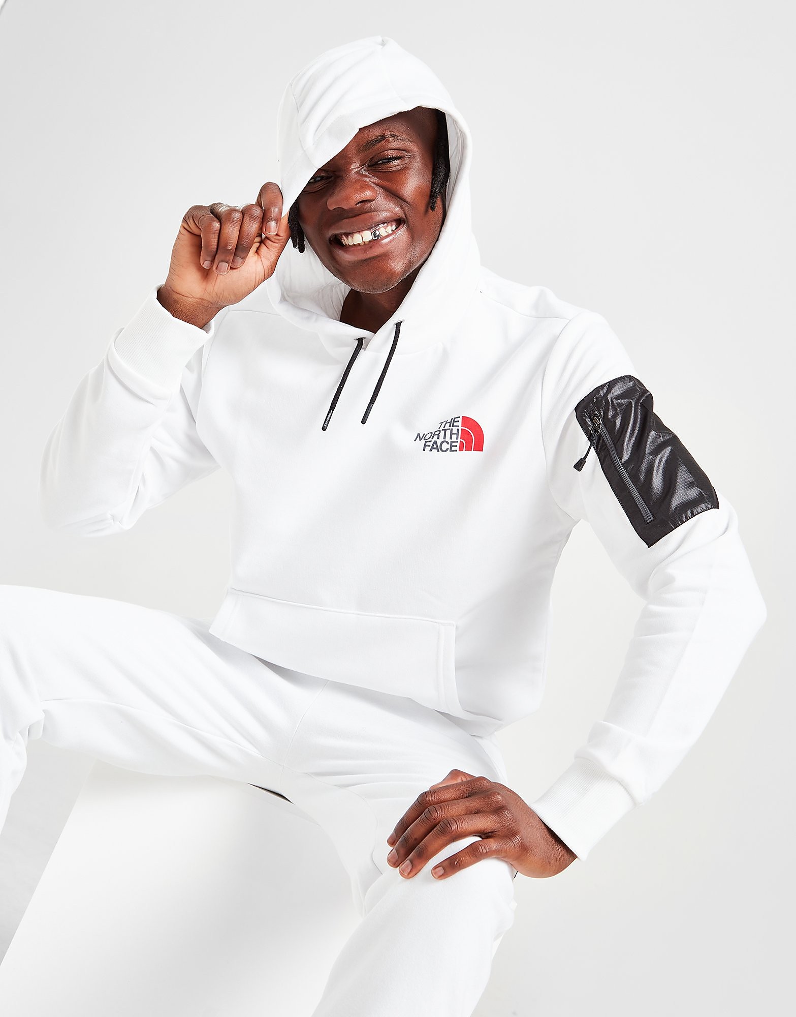 

The North Face Bondi Small Logo Hoodie - Only at JD - White - Mens, White