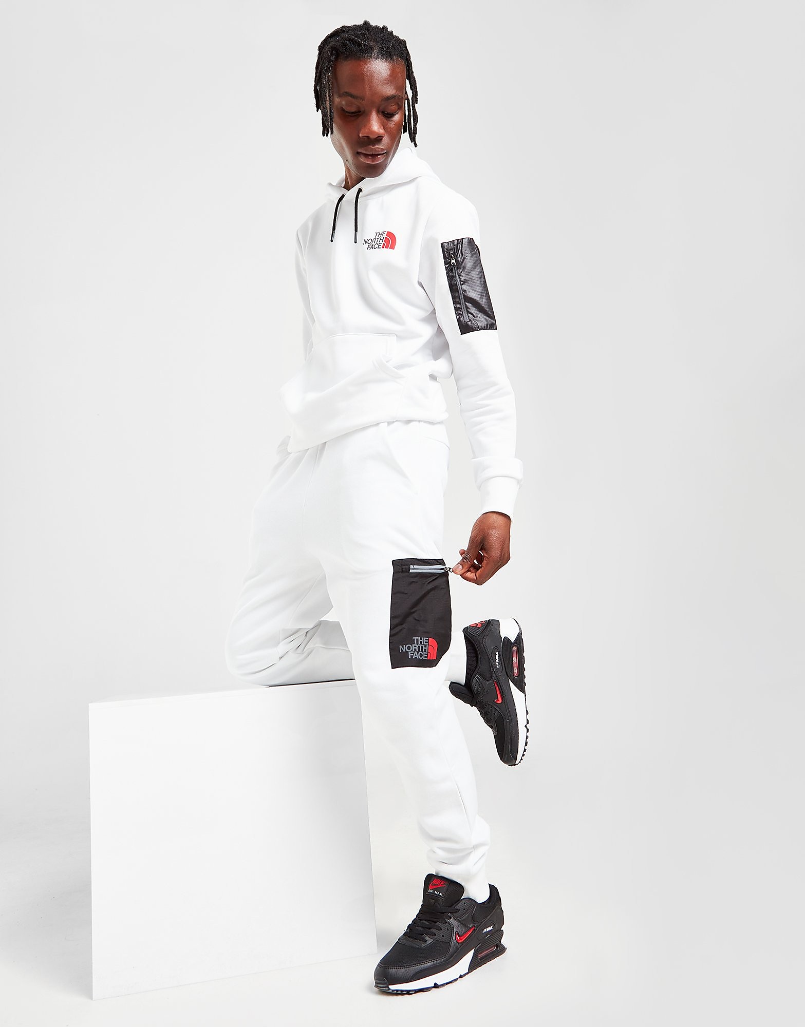 

The North Face Bondi Woven Cargo Joggers - Only at JD - White - Mens, White