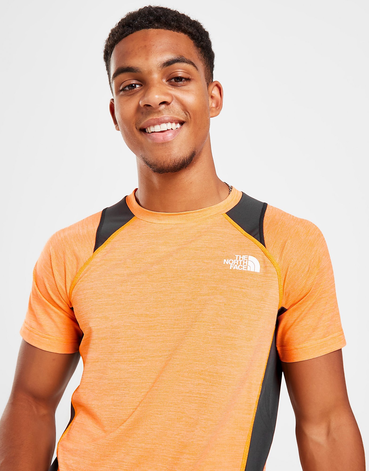 

The North Face Glacier T-Shirt - Orange - Mens, Orange