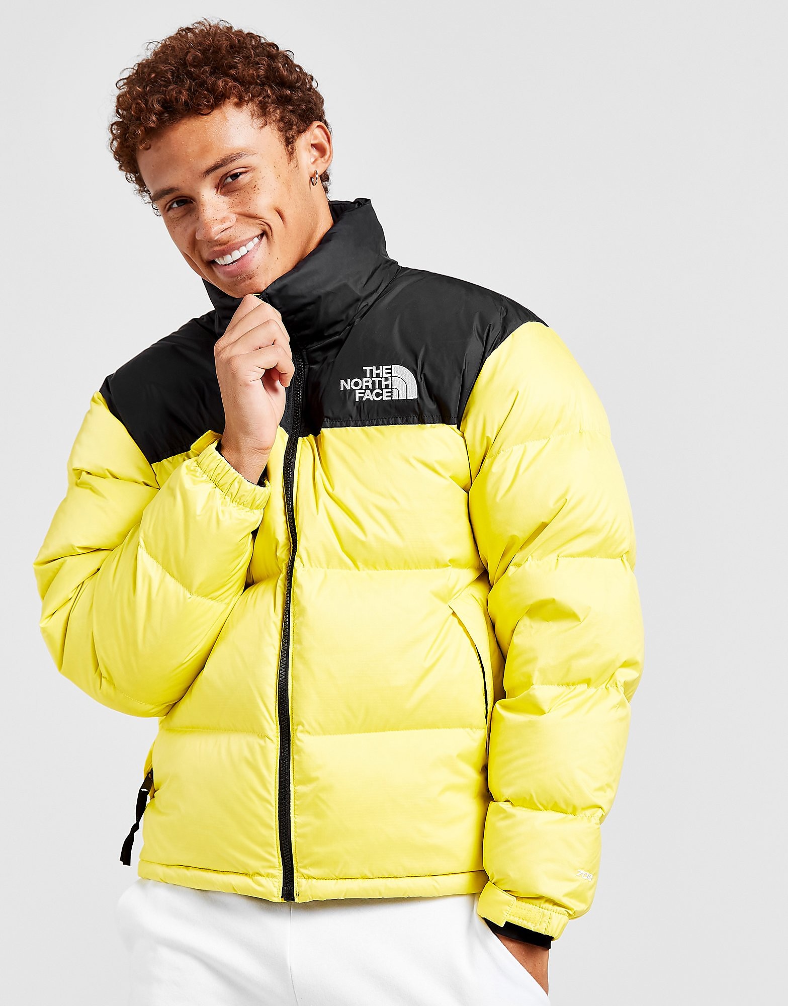 

The North Face Nuptse 1996 Jacket - Yellow/Black - Mens, Yellow/Black