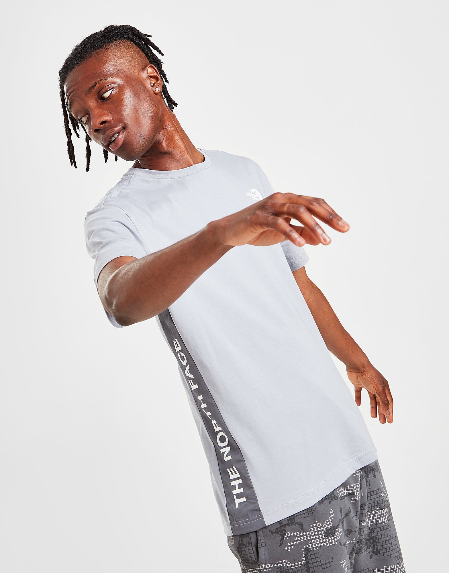 

The North Face New Colour Block T-Shirt - Only at JD - Grey - Mens, Grey