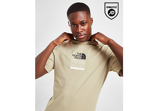 The North Face T-shirt Herr, Brown