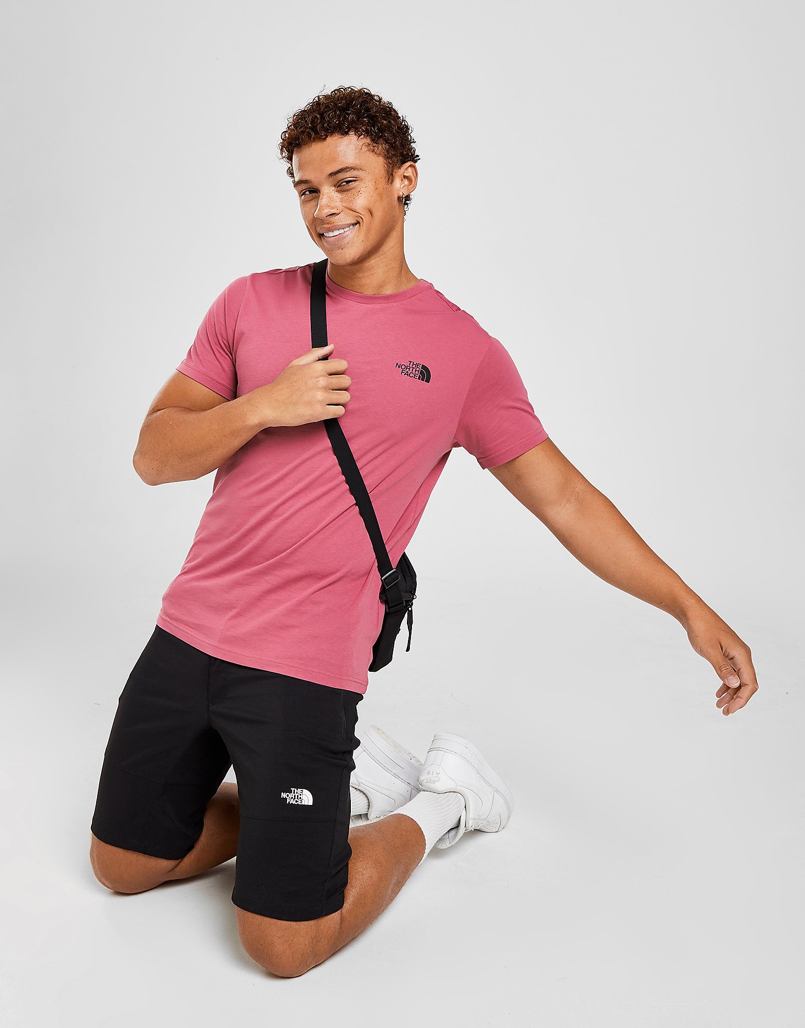

The North Face Simple Dome T-Shirt - Pink - Mens, Pink
