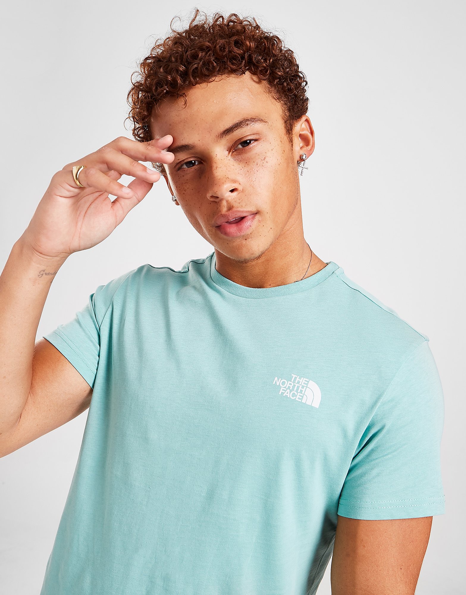

The North Face Simple Dome T-Shirt - Blue - Mens, Blue