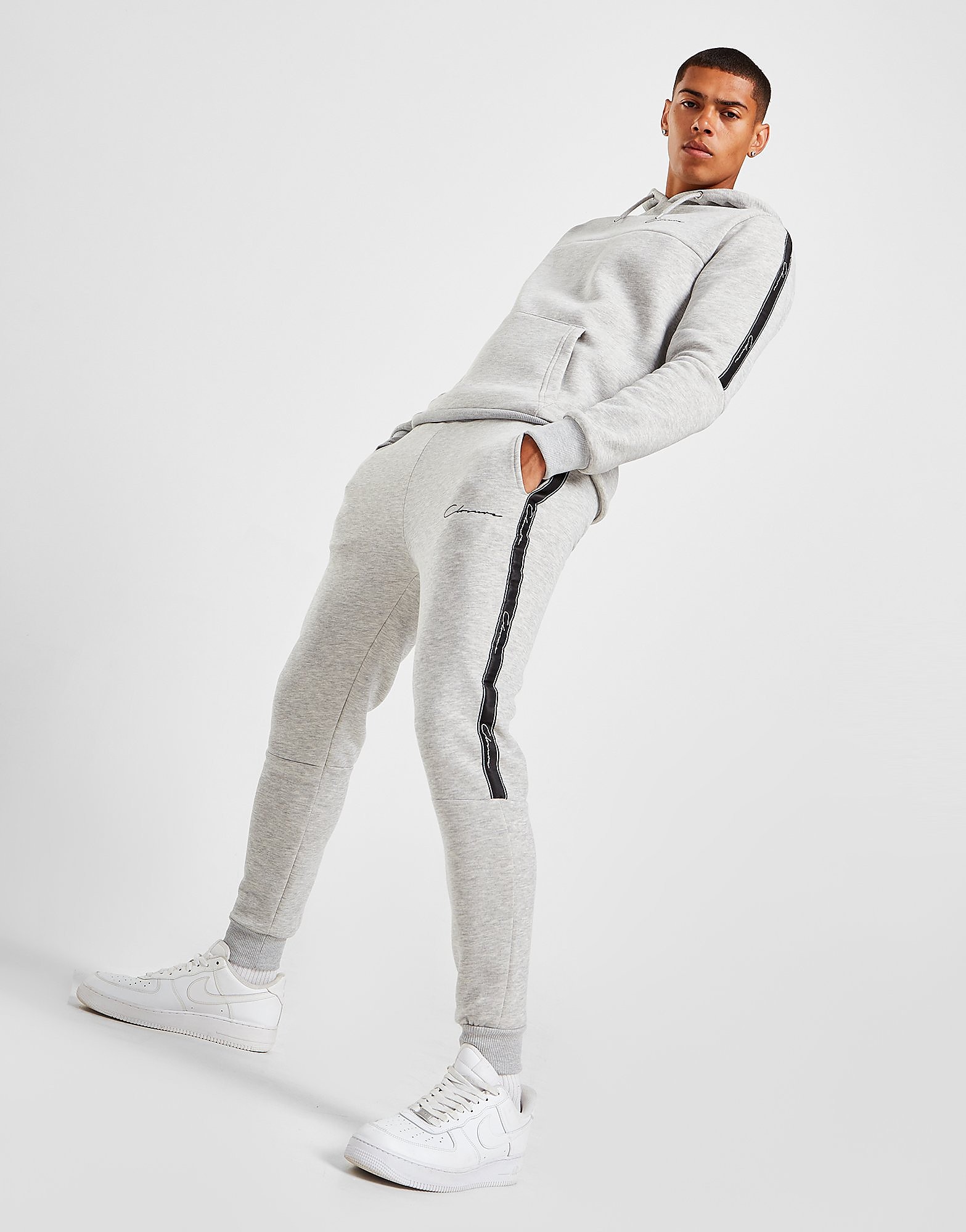 

Closure London Panel Tape Tracksuit - Grey - Mens, Grey