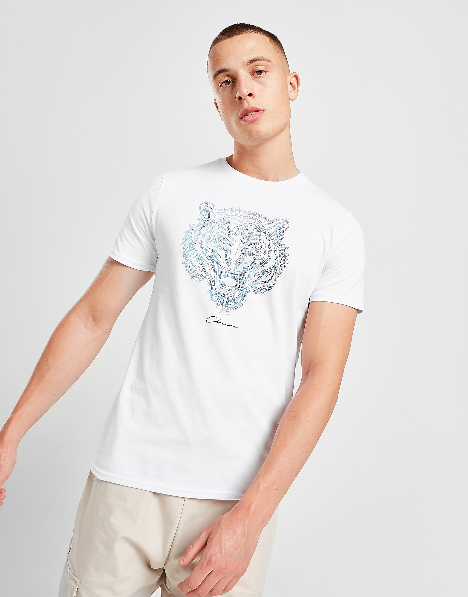 

Closure London Fury Gradient T-Shirt - White, White