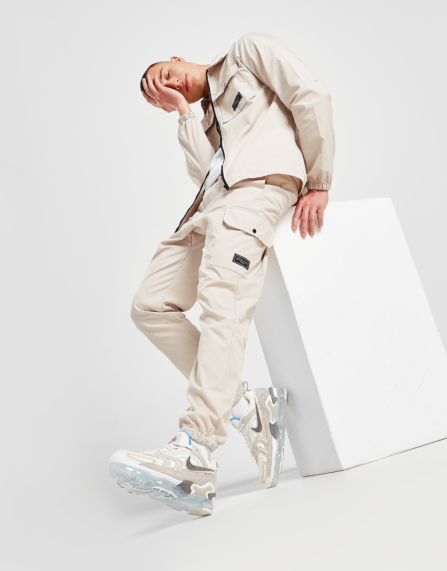 

Closure London Woven Cargo Pants - Brown - Mens, Brown