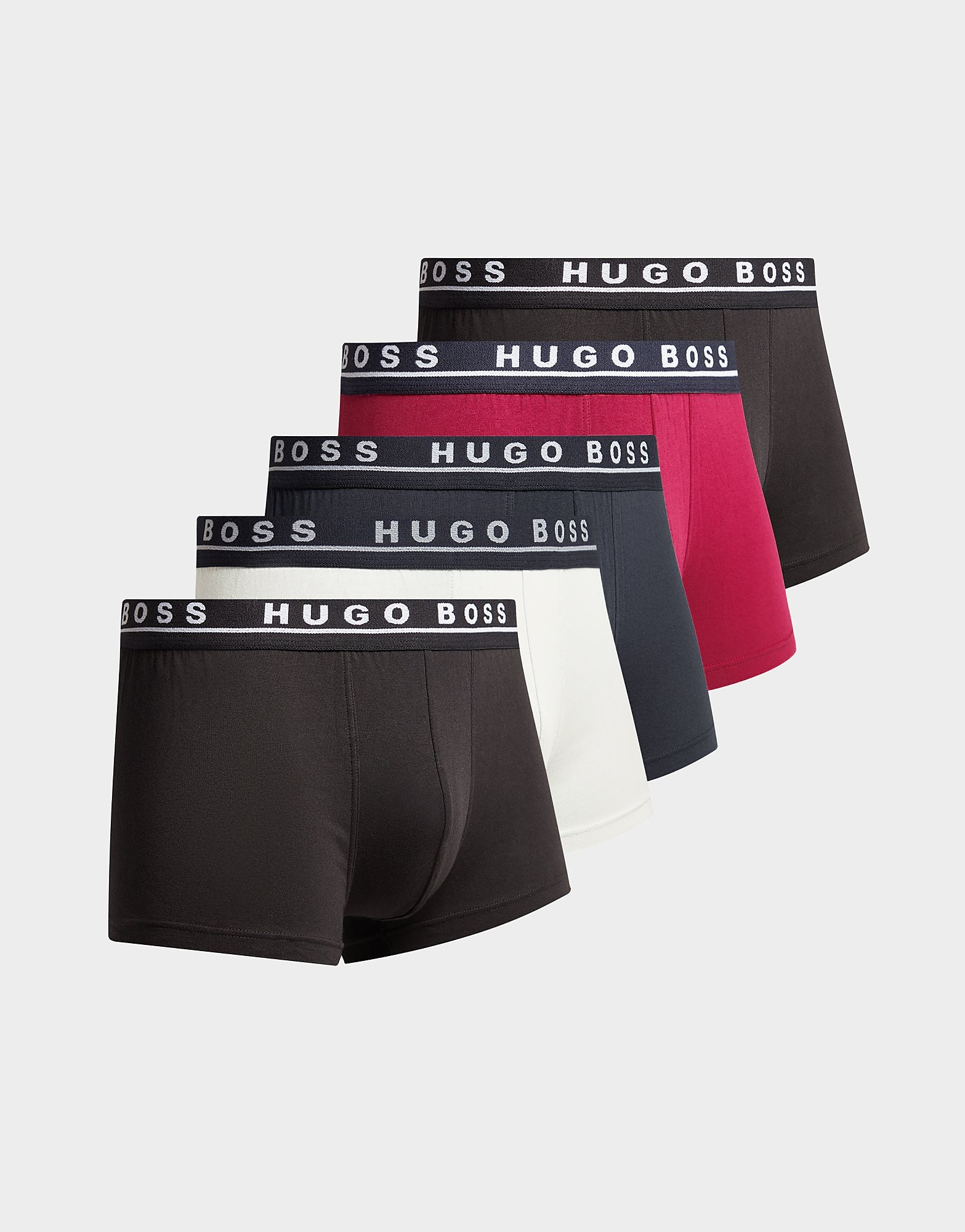 

BOSS 5 Pack Trunks - Multi Coloured - Mens, Multi Coloured