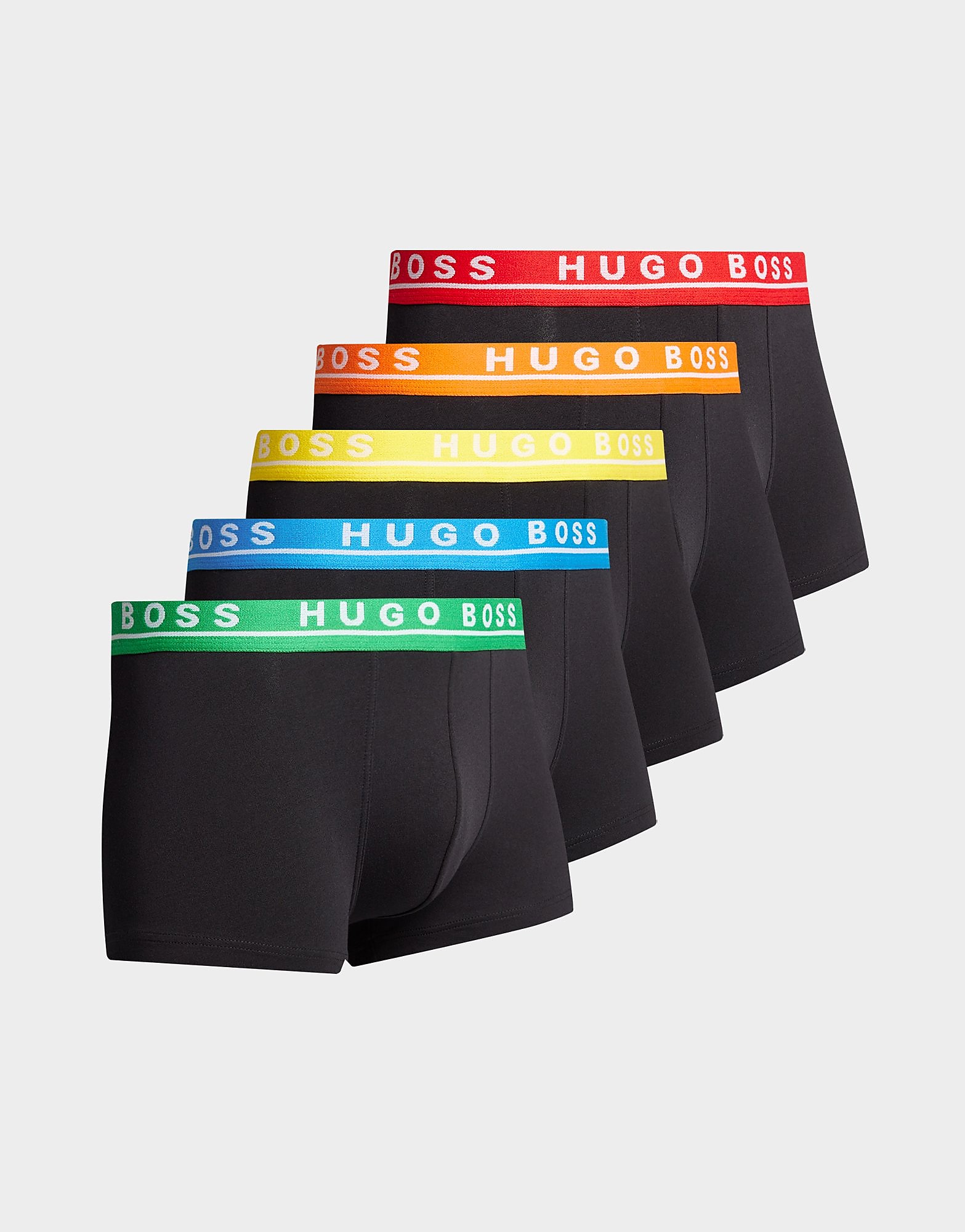 

BOSS 5 Pack Trunks - Black - Mens, Black