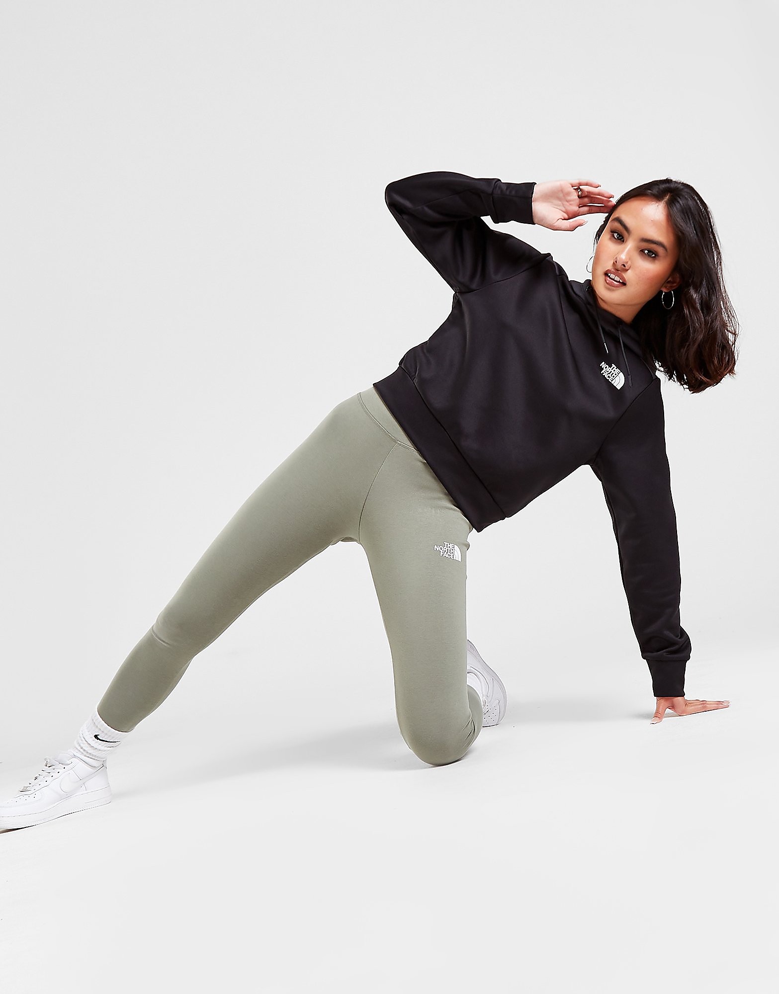 

The North Face High Waist Leggings - Only at JD - Green - Womens, Green