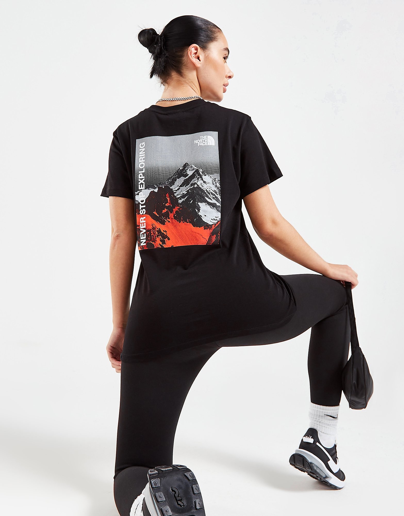 

The North Face Back Graphic T-Shirt - Only at JD - Black - Womens, Black