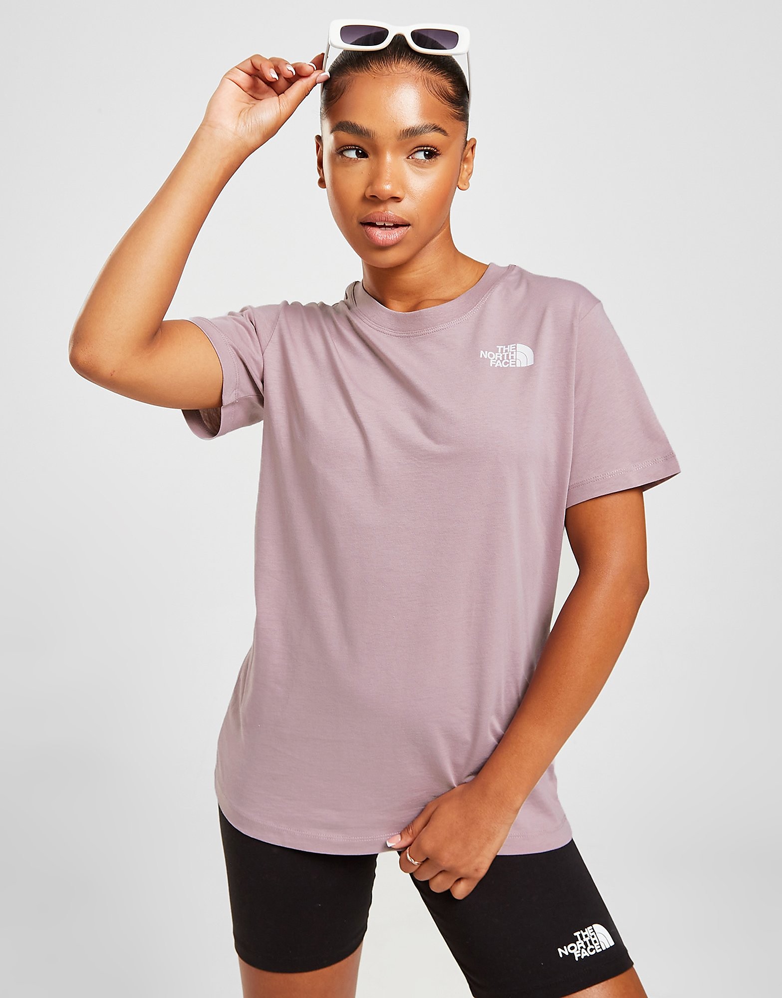 

The North Face Mountain Graphic T-Shirt - Only at JD - Pink - Womens, Pink