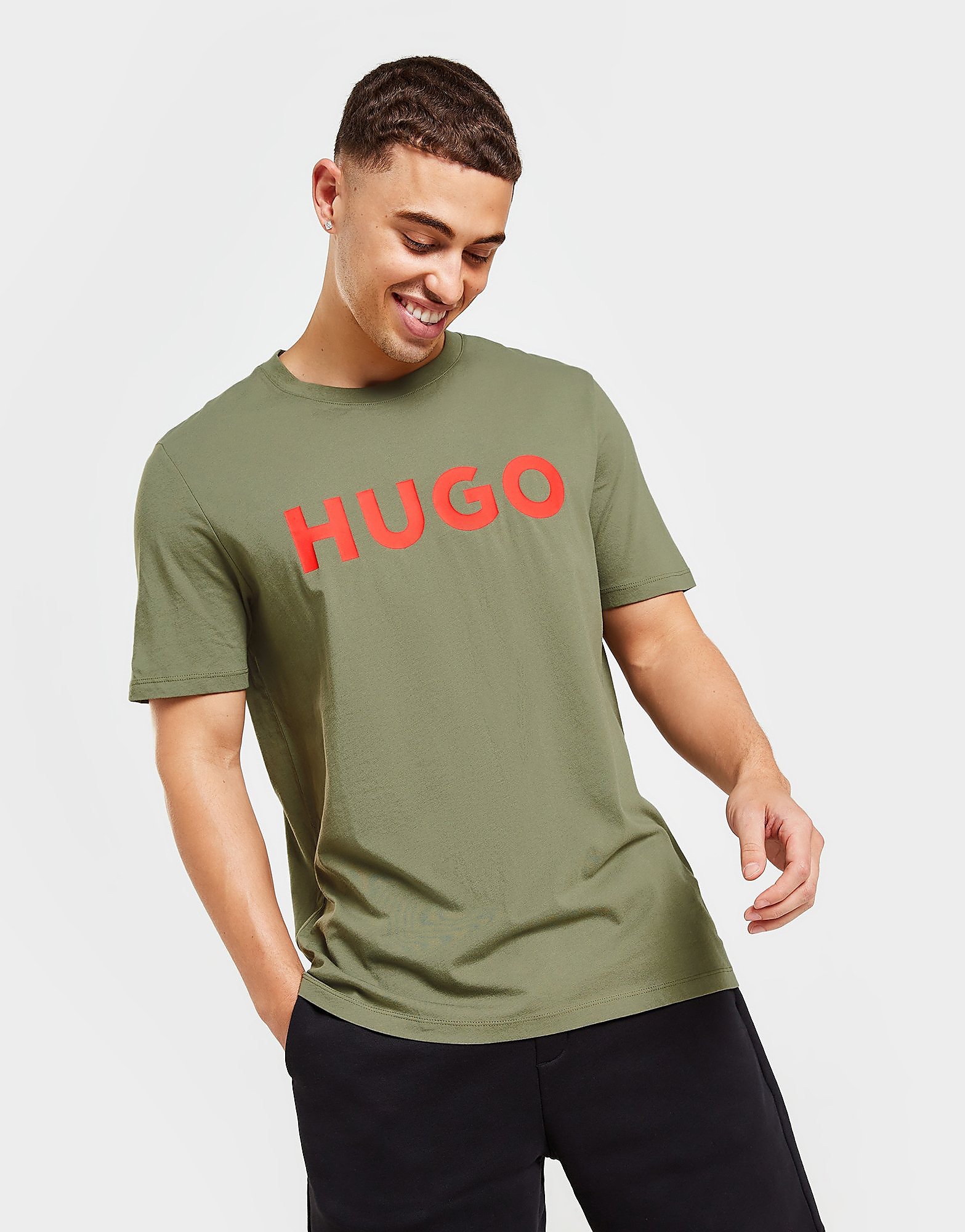 

HUGO Dulivio T-Shirt - Green - Mens, Green