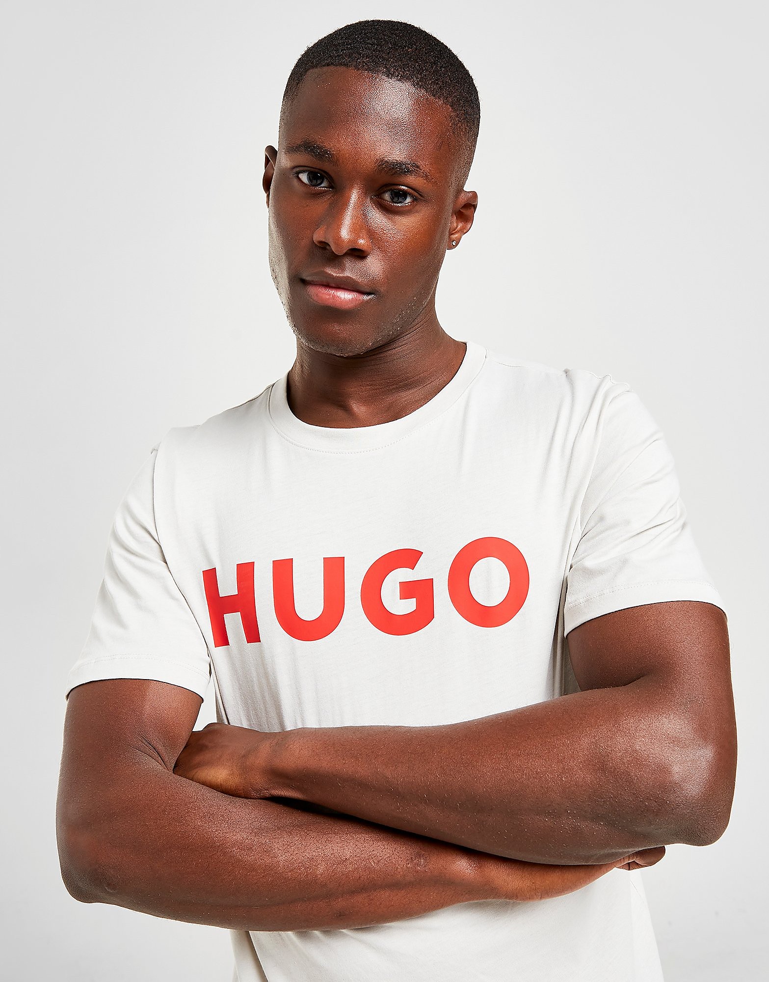HUGO T-Shirt Dulivio - Branco - Mens, Branco