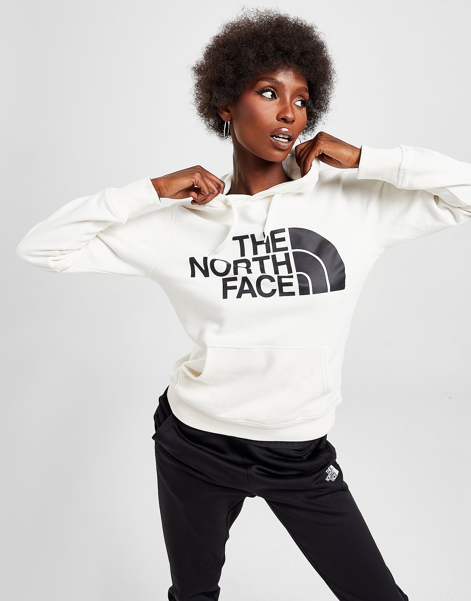 

The North Face Drew Peak Overhead Hoodie - White - Womens, White