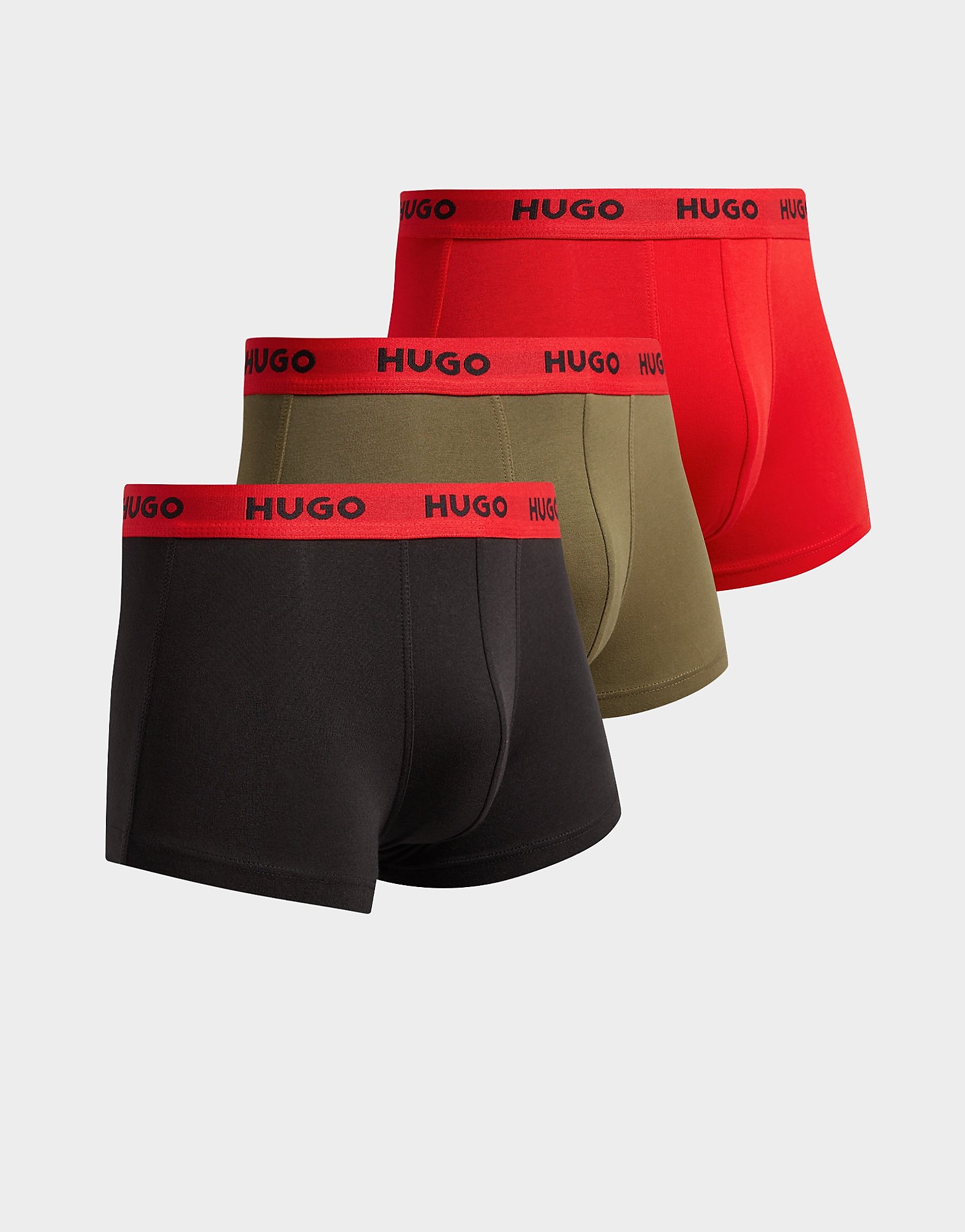 

HUGO 3-Pack Trunks - Black - Mens, Black