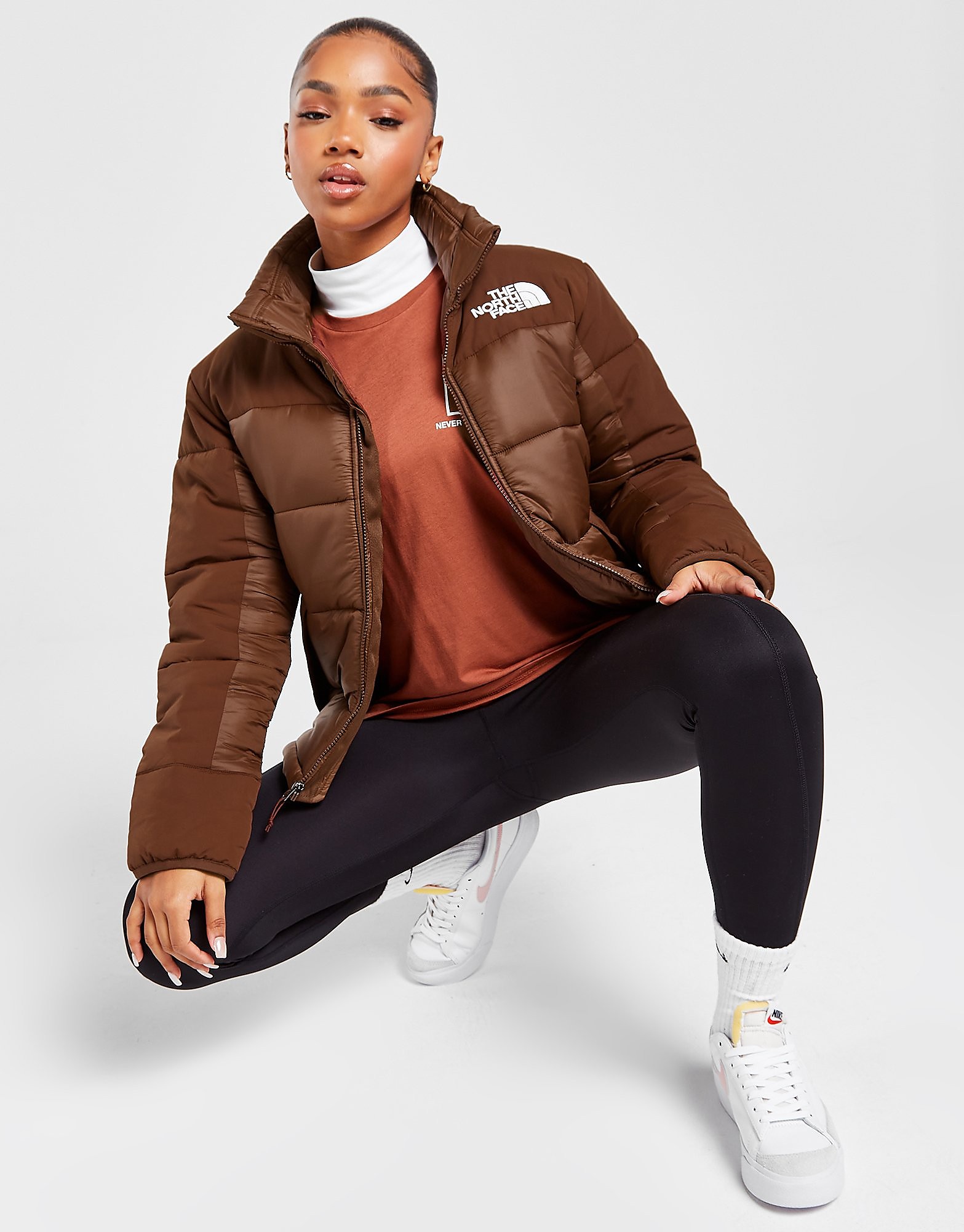 

The North Face Himalayan Insulated Jacket - Brown - Womens, Brown