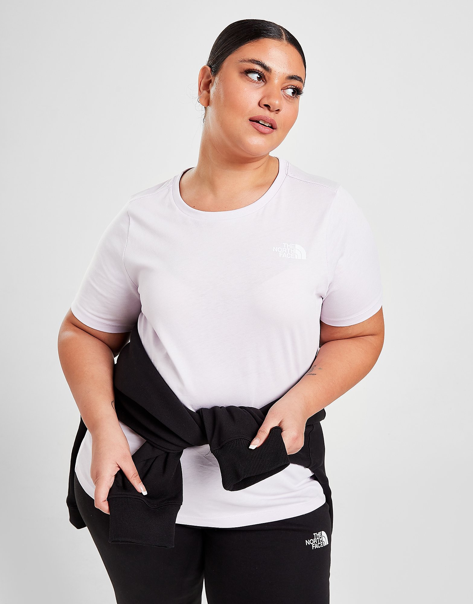 

The North Face Plus Size Simple Dome T-Shirt - Purple - Womens, Purple