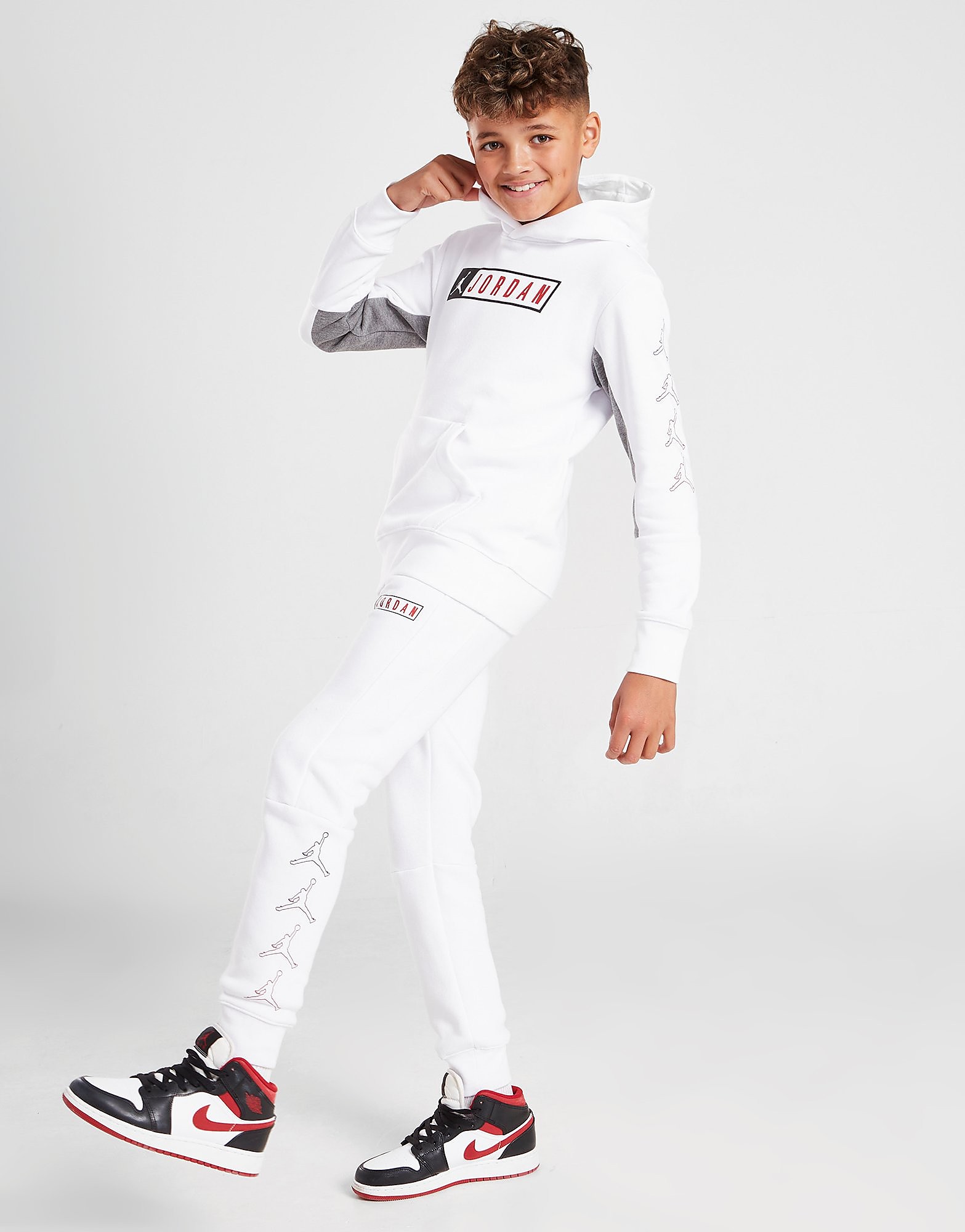 

Jordan Box Repeat Joggers Junior - Only at JD - White - Kids, White