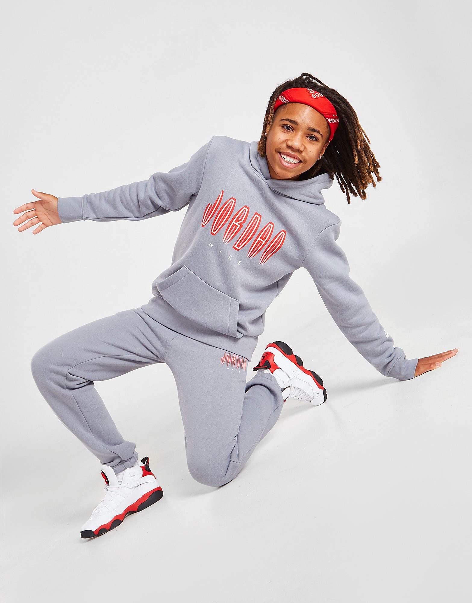 

Jordan MVP Hoodie Junior - Grey - Kids, Grey
