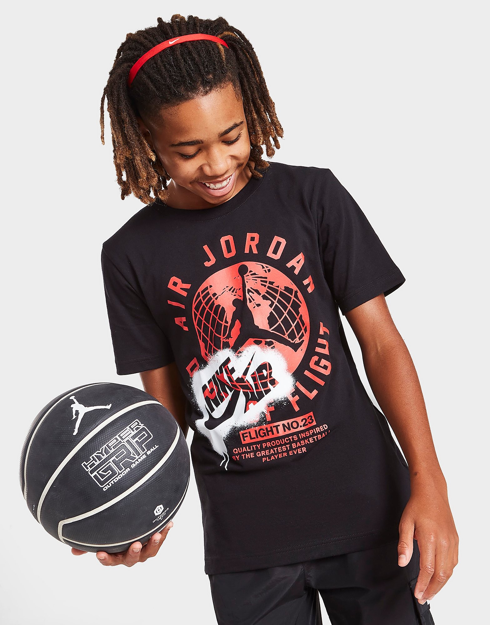 

Jordan Globe T-Shirt Junior - Black - Kids, Black